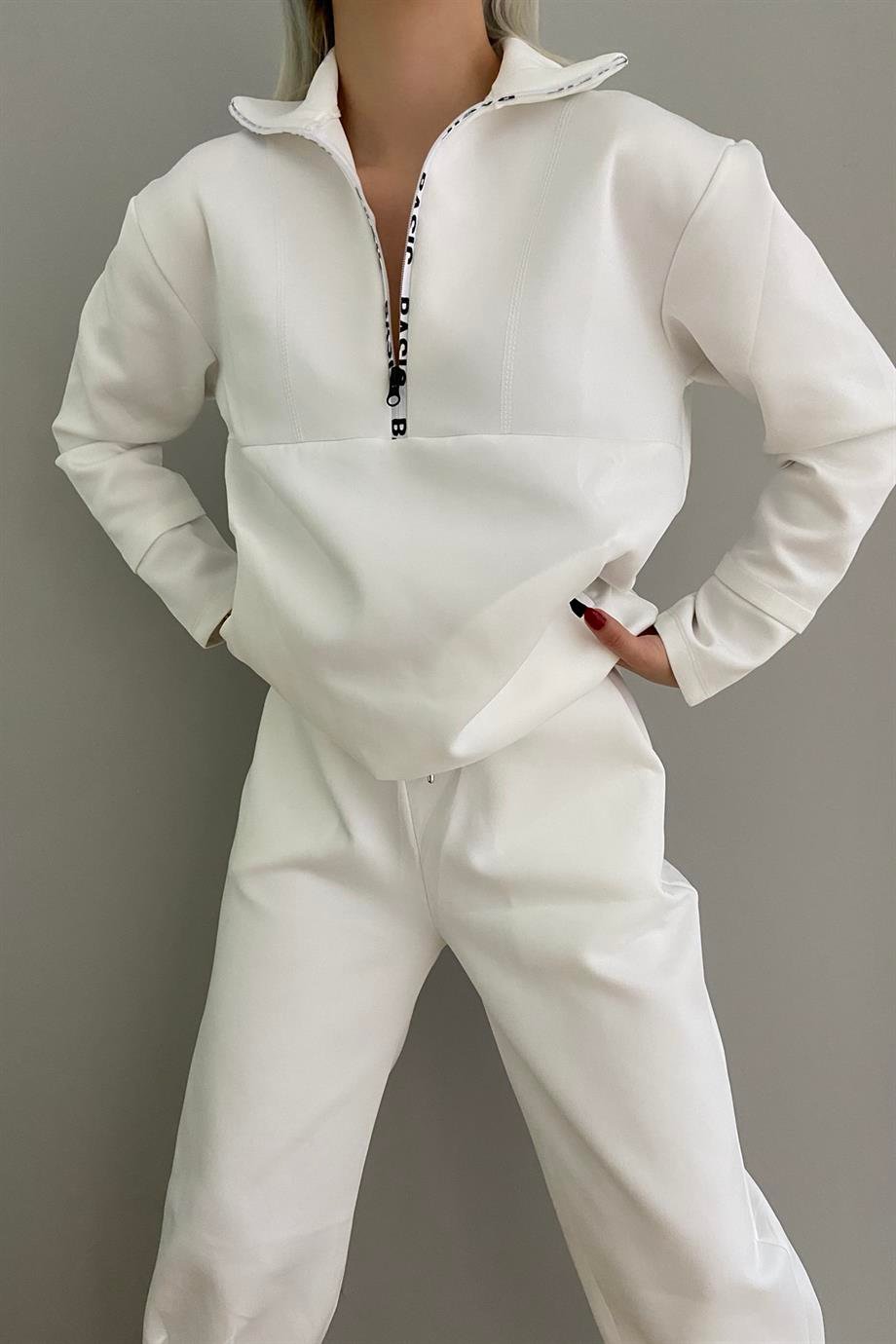YARIM FERMUARLI SCUBA SWEAT