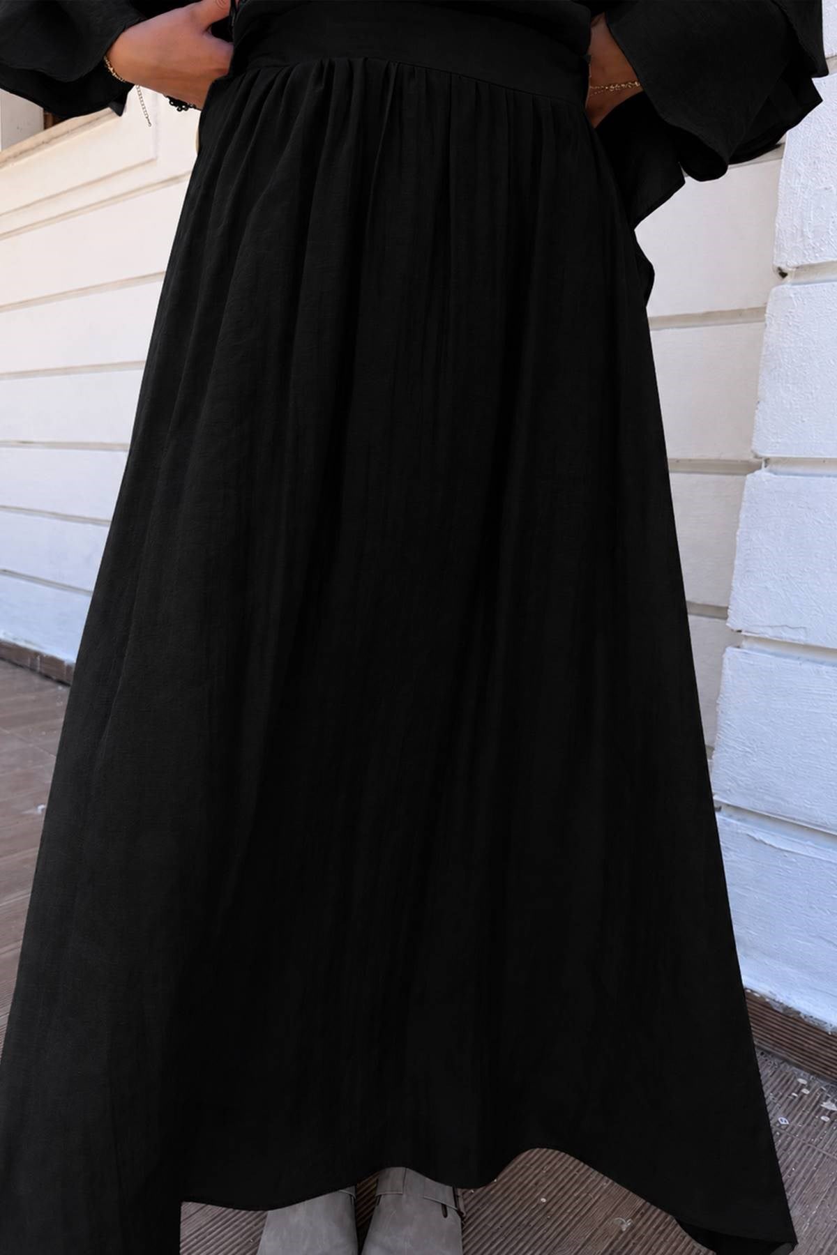 BOLERO TOKA DETAYLI ETEKLİ TAKIM