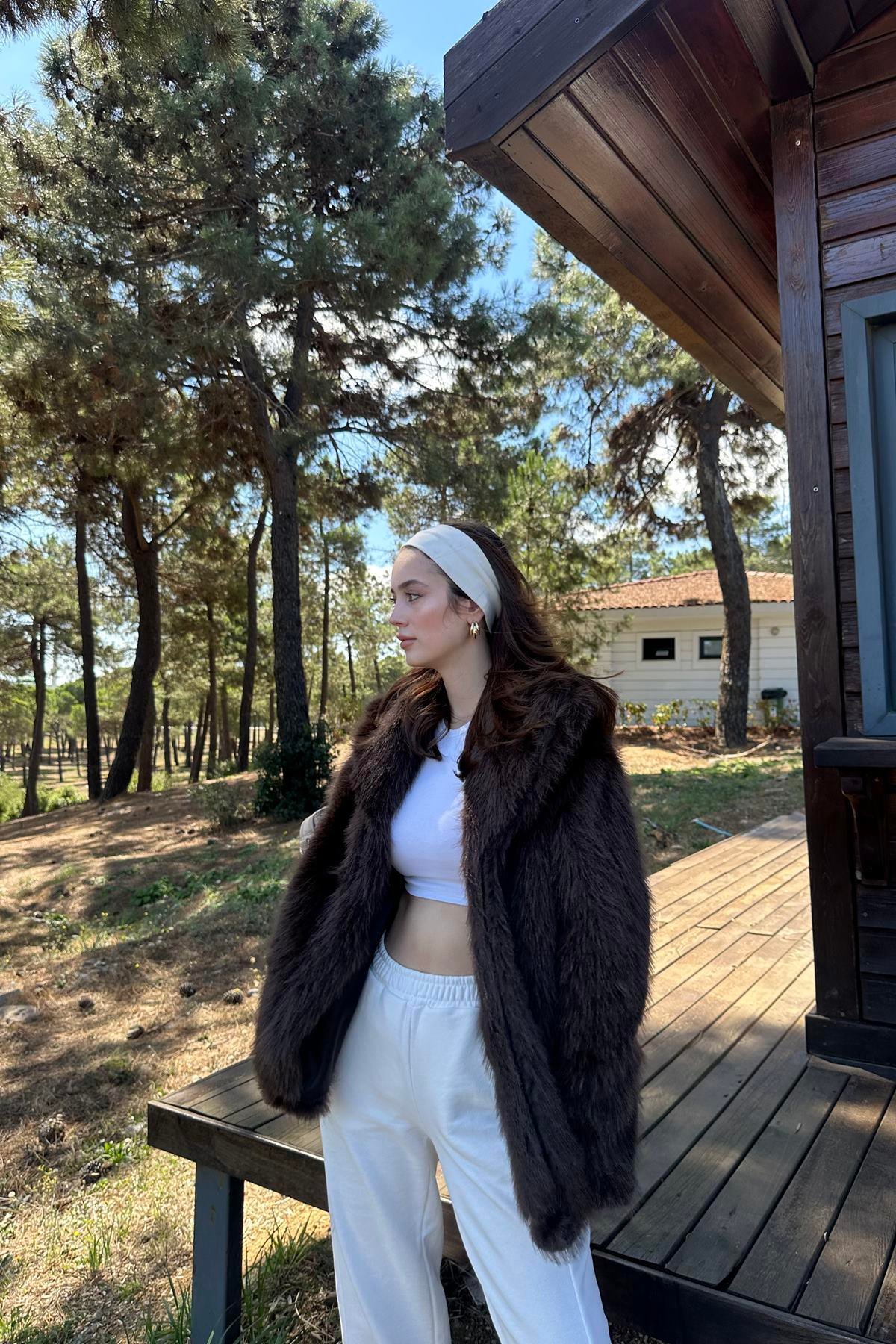 ŞAL YAKA KÜRK CEKET