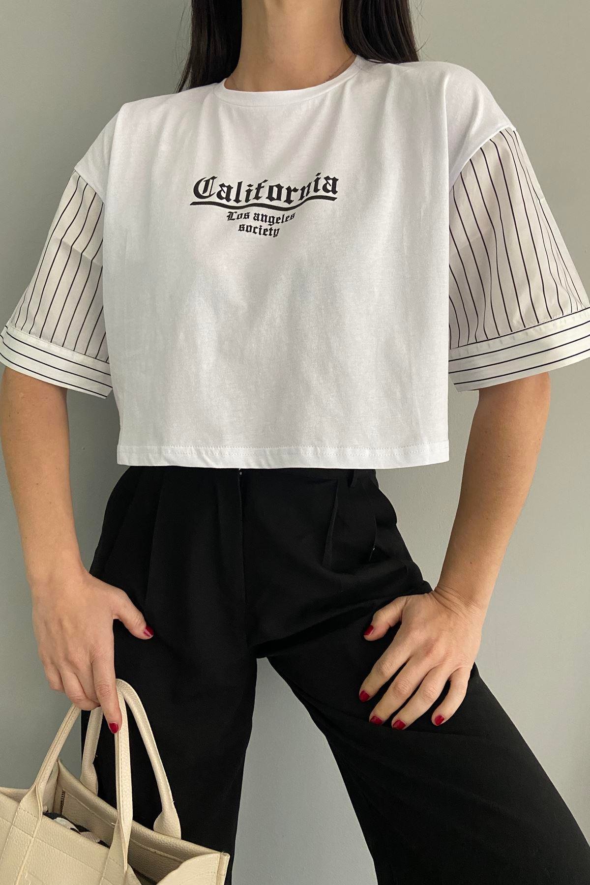 BASKI DETAYLI MATCHLİ TSHIRT