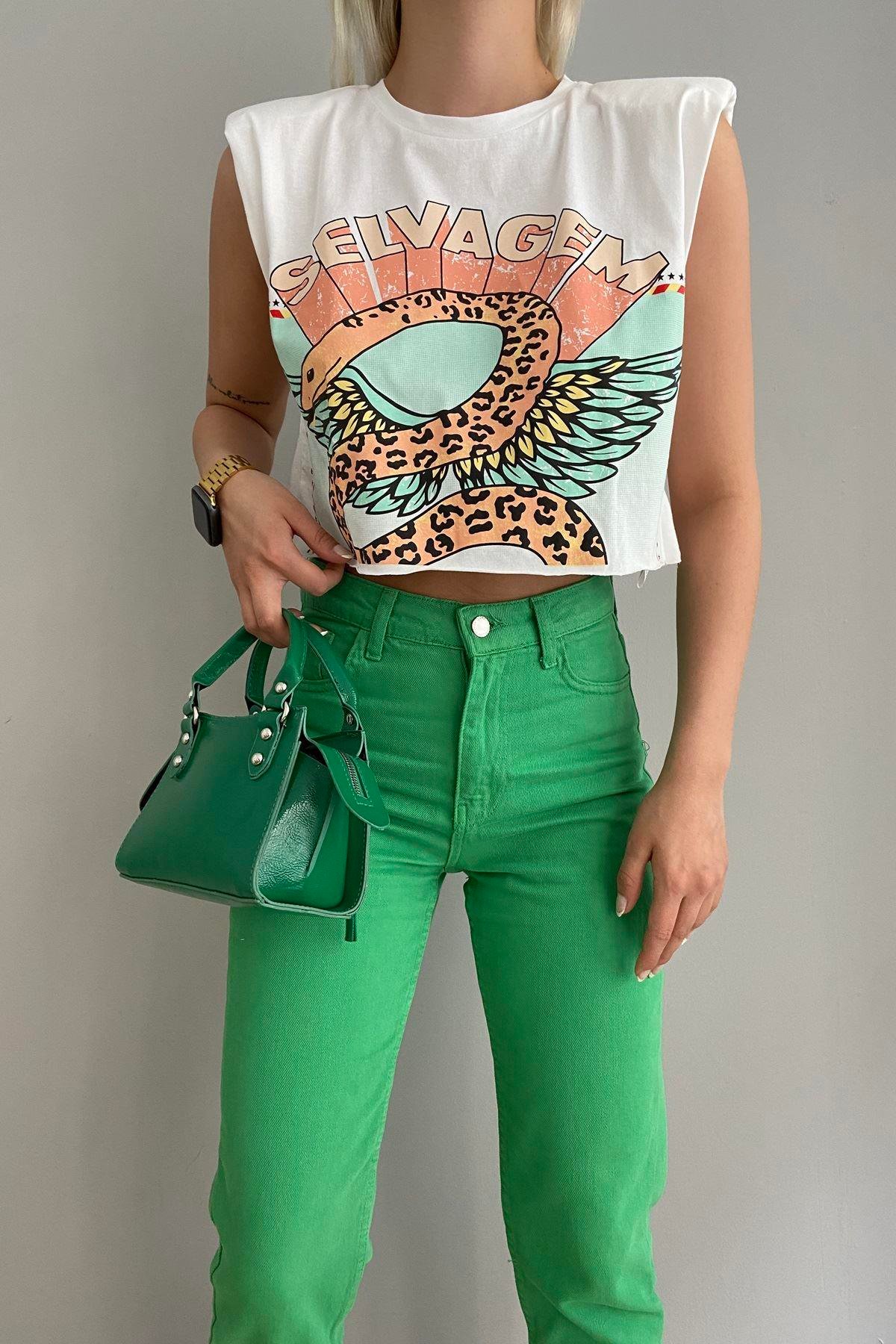 BASKILI CROP TSHIRT