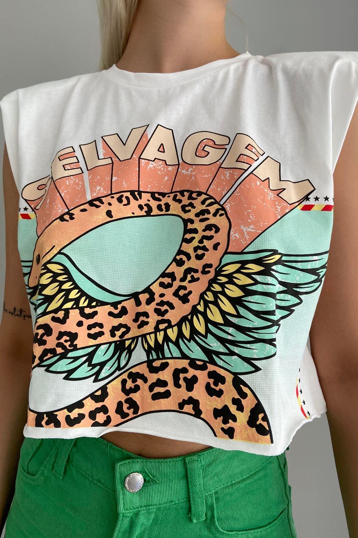 BASKILI CROP TSHIRT