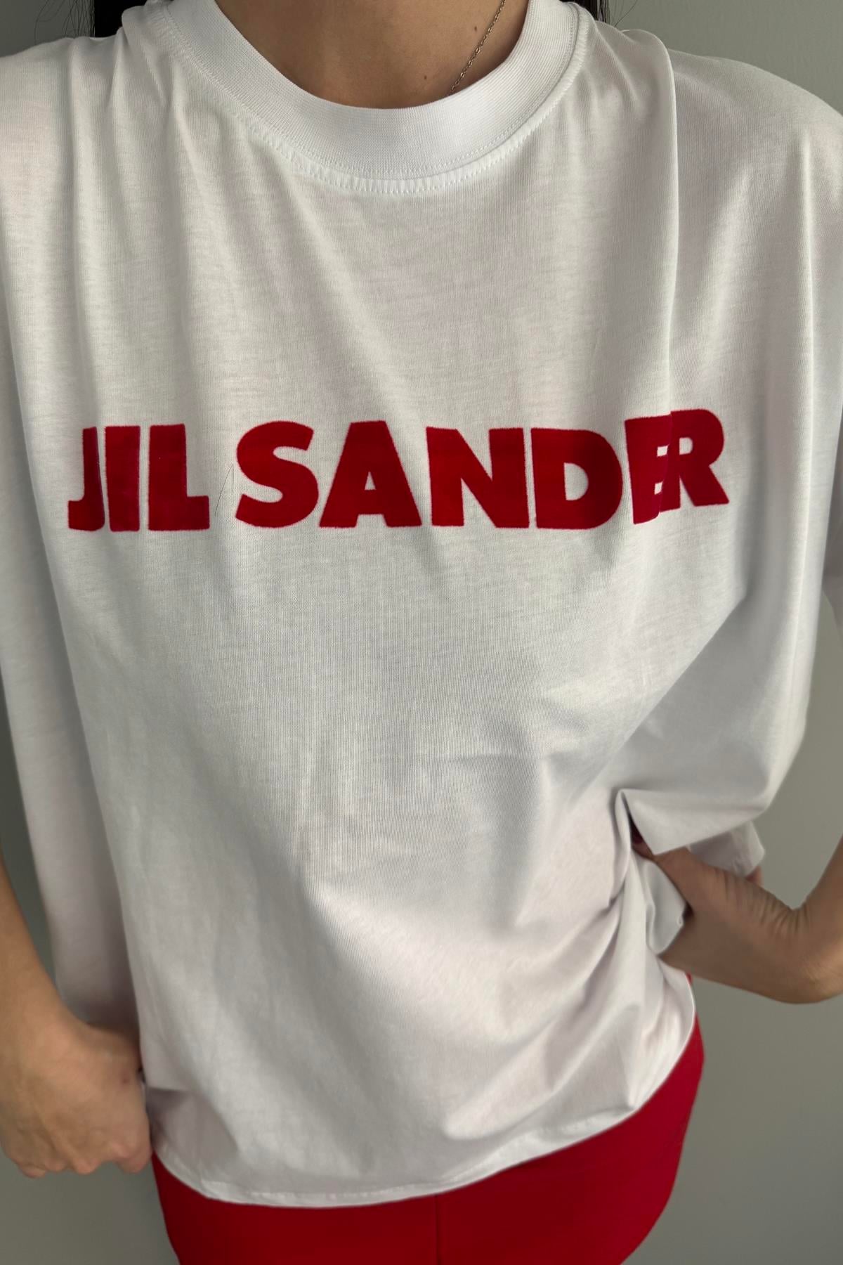 BASKILI DETAYLI TSHIRT