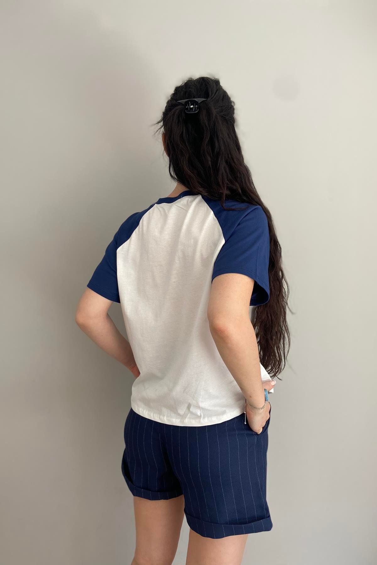 BASKILI GARNİLİ TSHIRT
