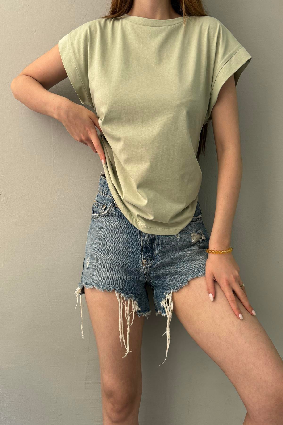 BİSİKLET YAKA BASIC TSHIRT