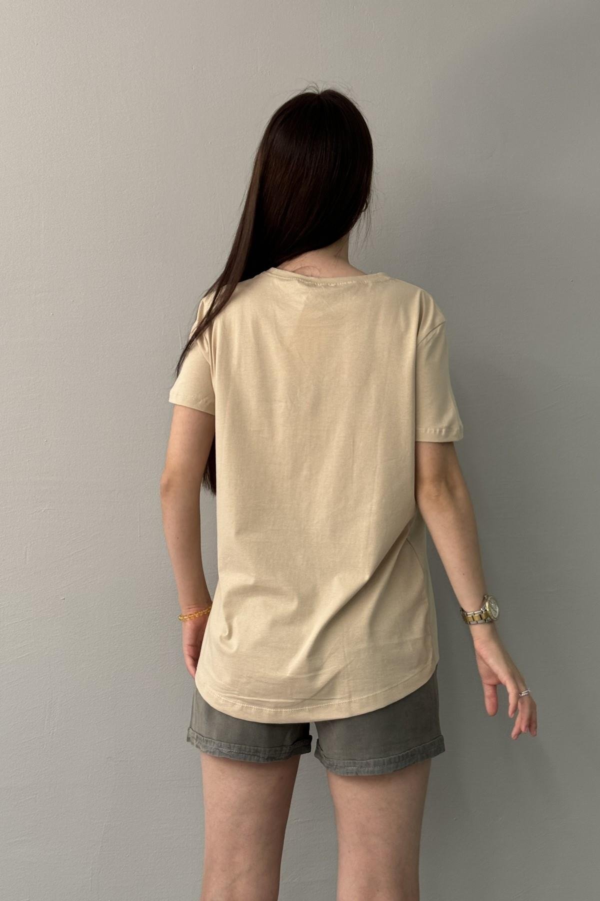 BİSİKLET YAKA BASIC TSHIRT