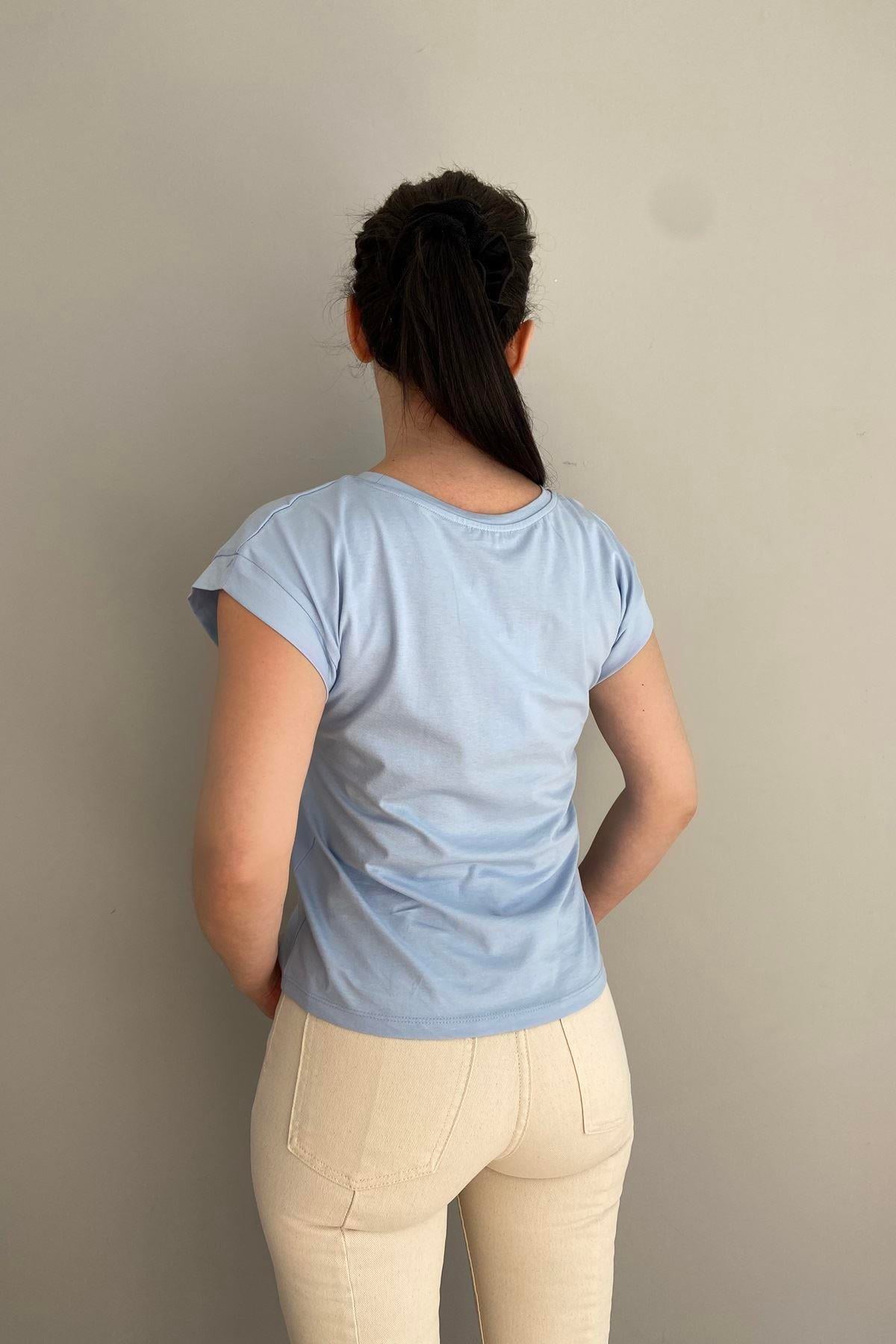 BİSİKLET YAKA BASIC TSHIRT