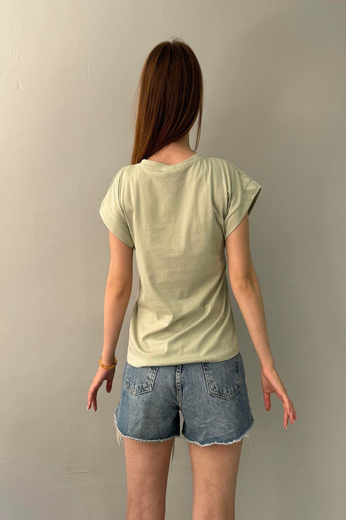 BİSİKLET YAKA BASIC TSHIRT