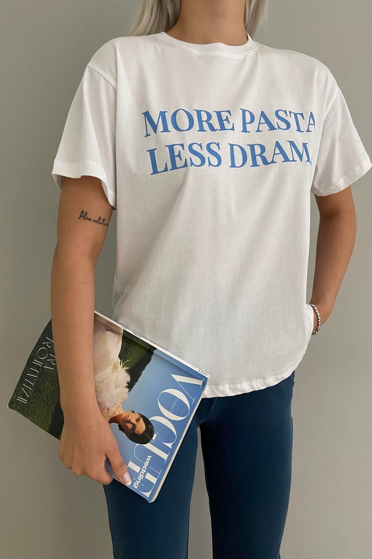 BİSİKLET YAKA BASKILI TSHIRT