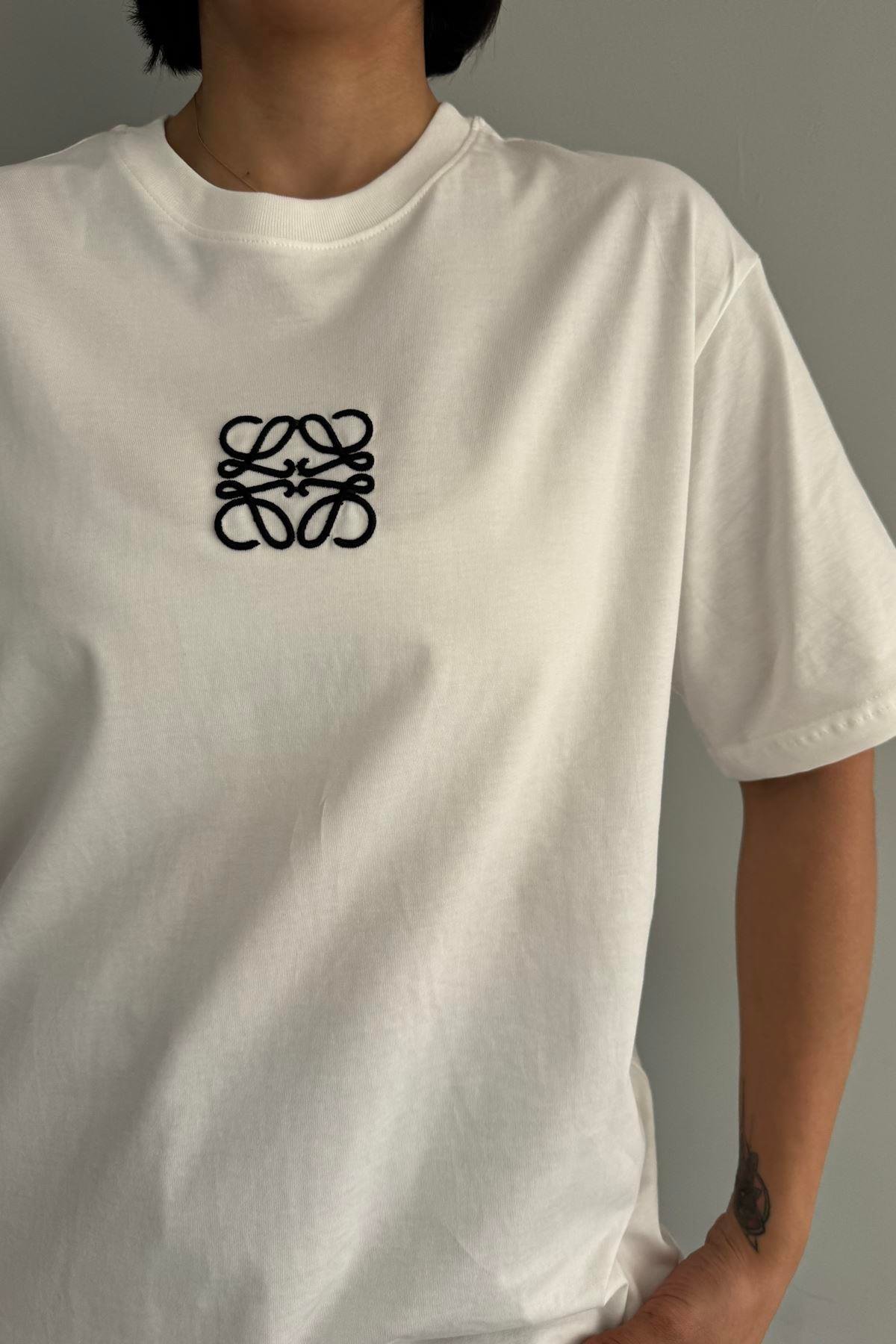 BİSİKLET YAKA BASKILI TSHIRT