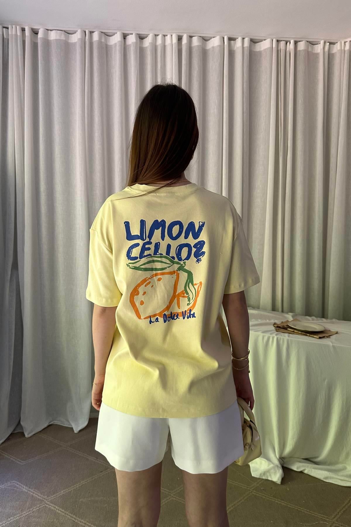 BİSİKLET YAKA BASKILI TSHIRT