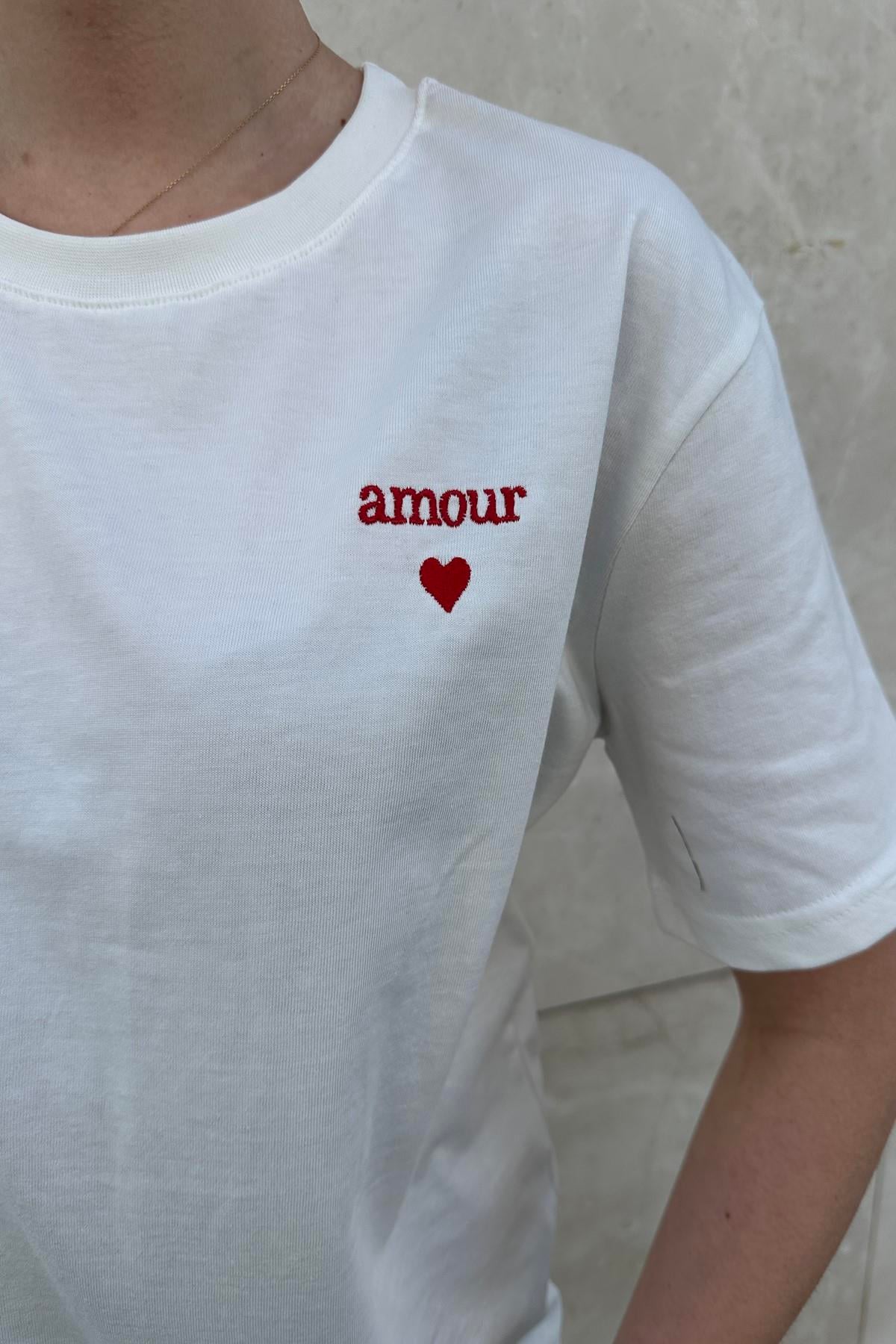 BİSİKLET YAKA BASKILI TSHIRT