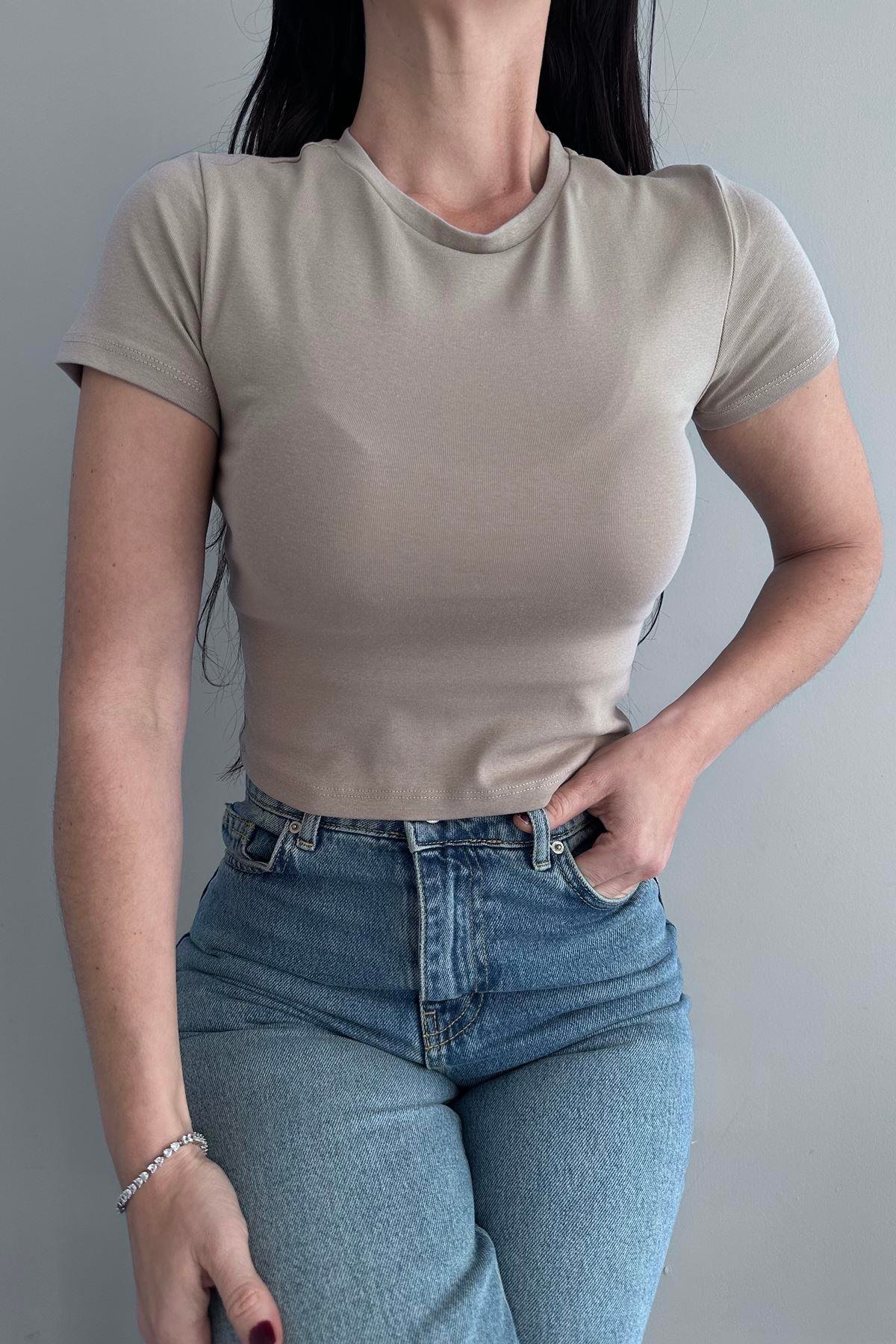 BİSİKLET YAKA KISA KOL TSHIRT
