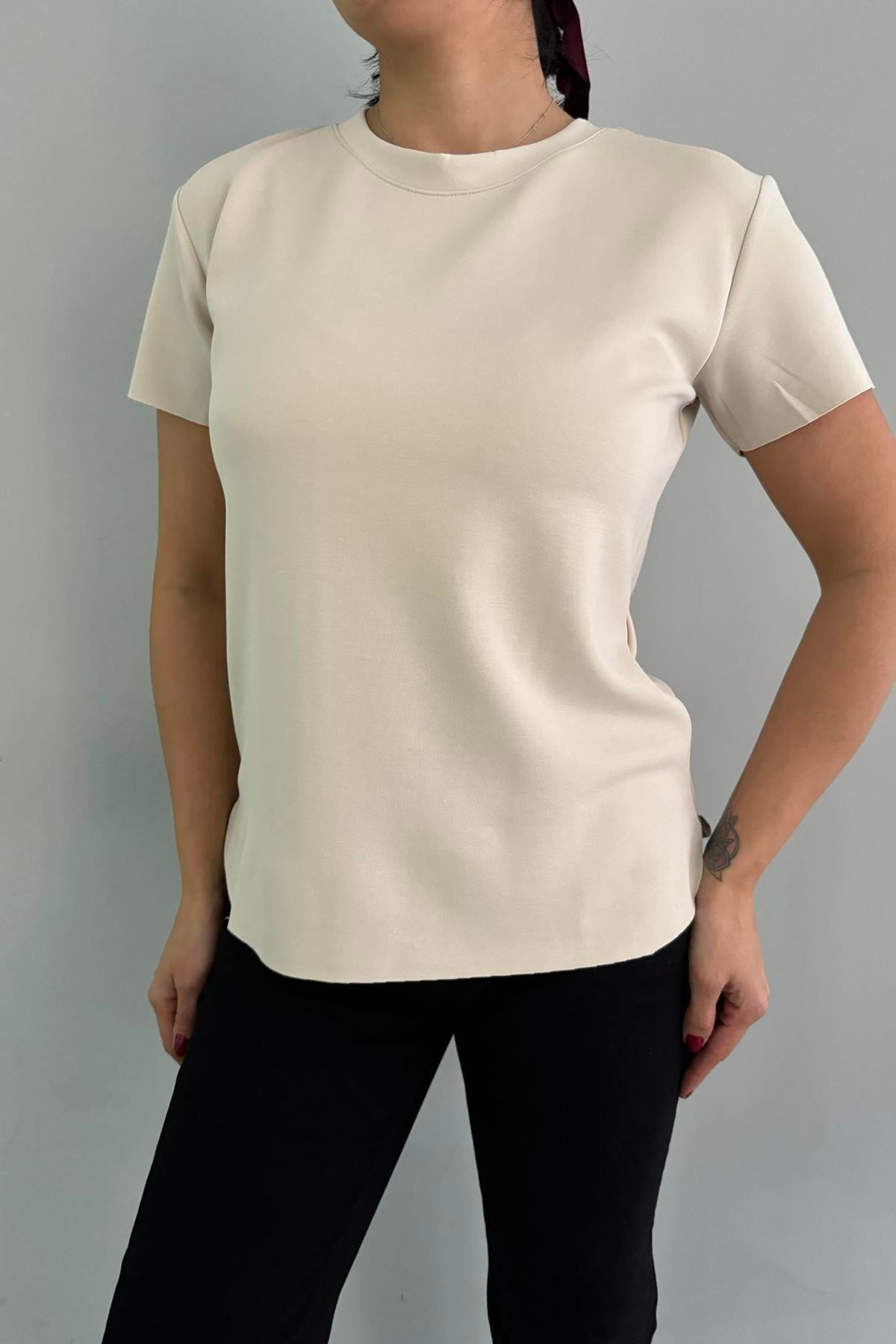 BİSİKLET YAKA MODAL TSHIRT