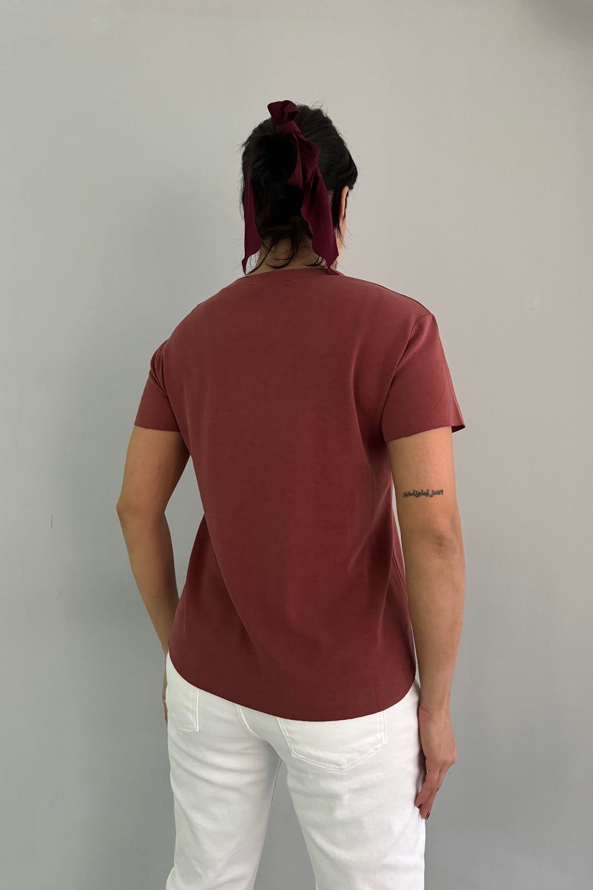 BİSİKLET YAKA MODAL TSHIRT