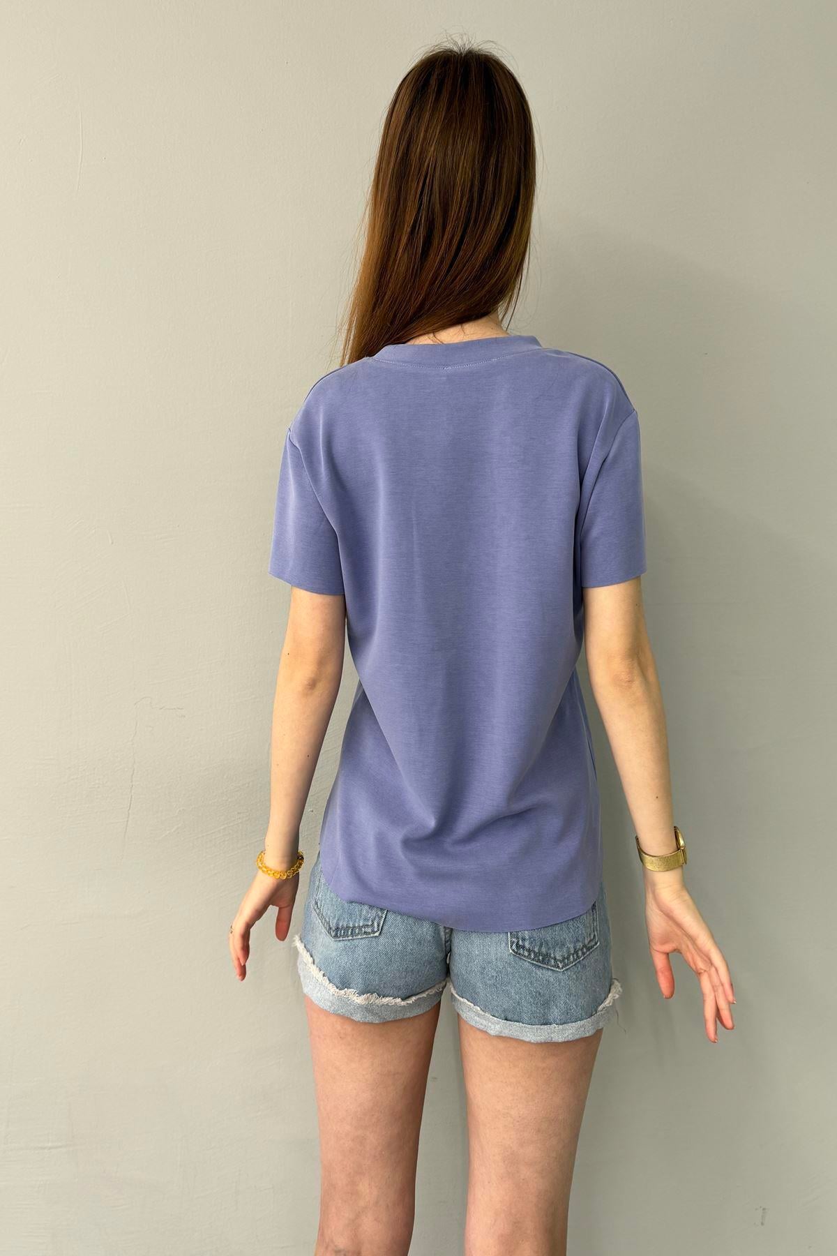 BİSİKLET YAKA MODAL TSHIRT