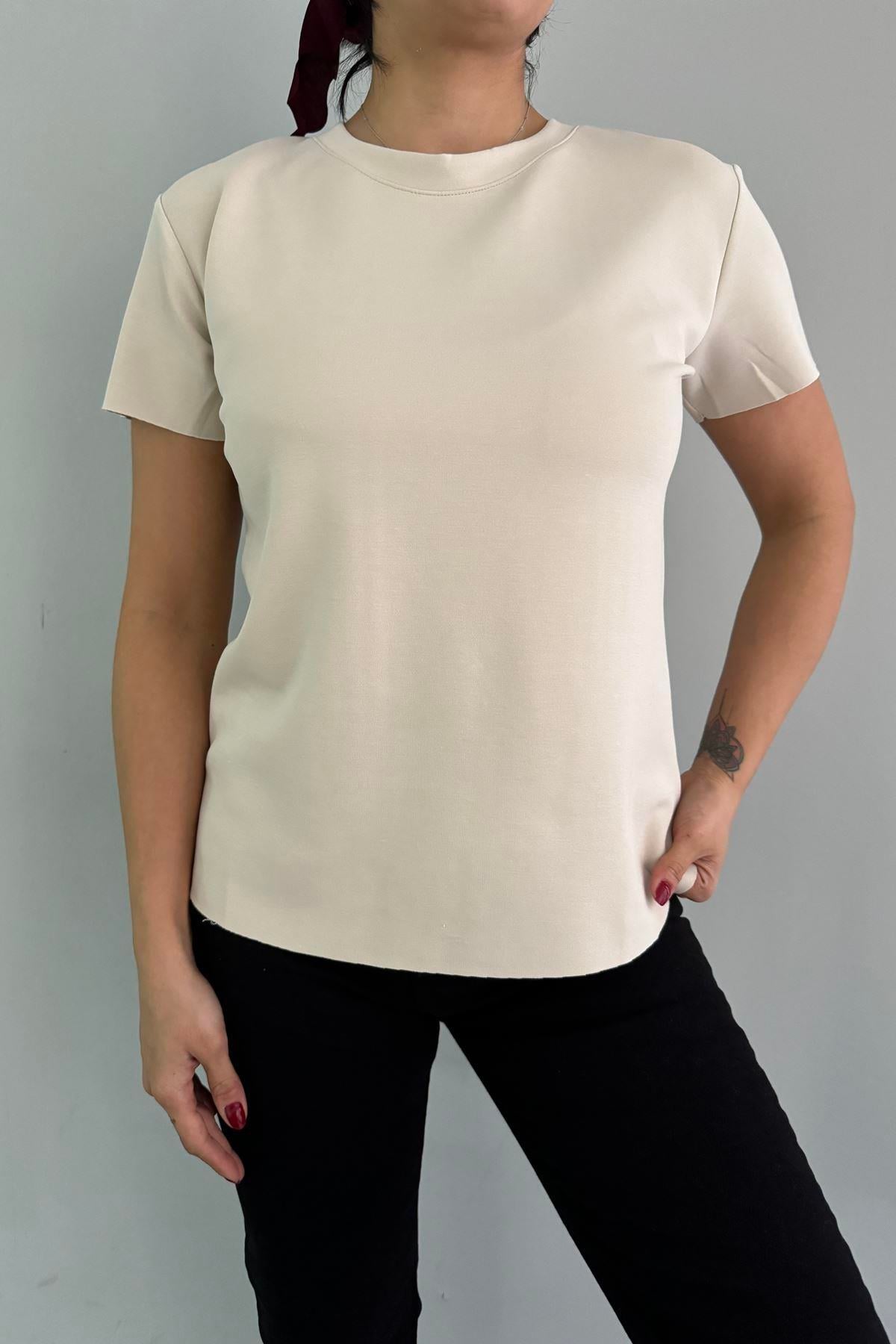 BİSİKLET YAKA MODAL TSHIRT