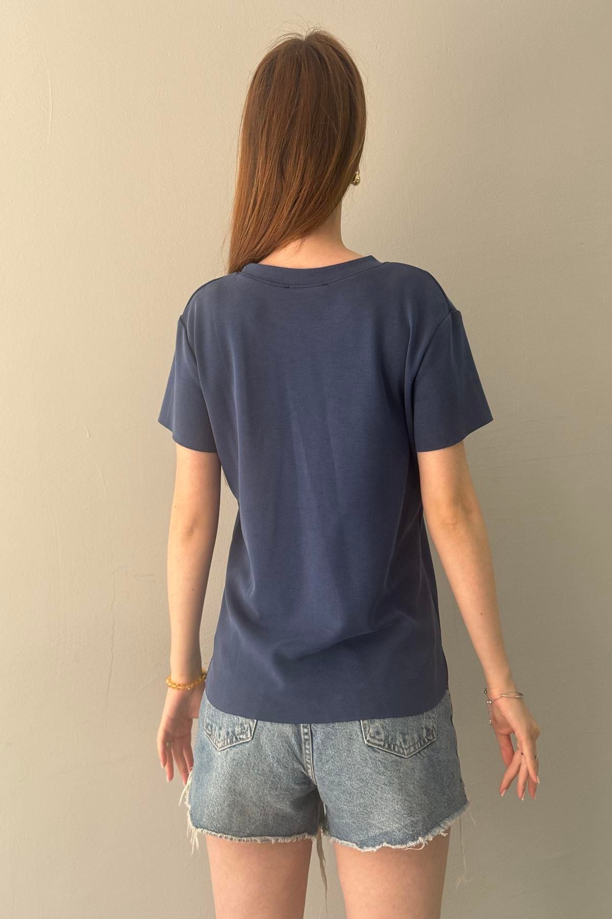 BİSİKLET YAKA MODAL TSHIRT
