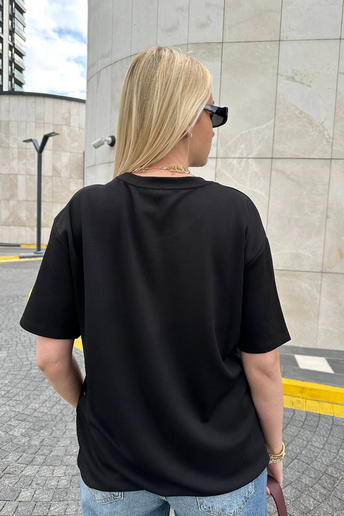 BİSİKLET YAKA MODAL TSHIRT