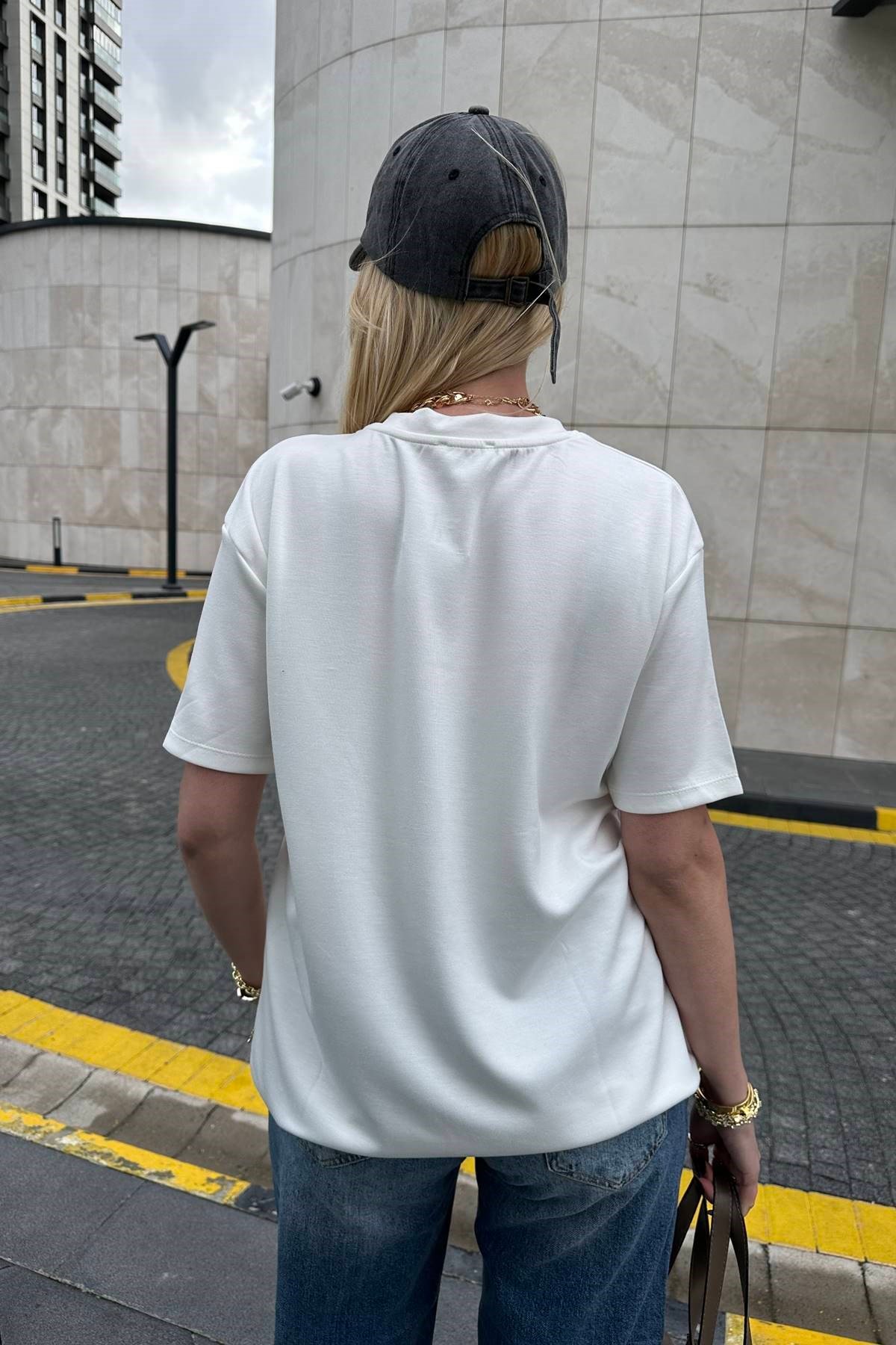 BİSİKLET YAKA MODAL TSHIRT