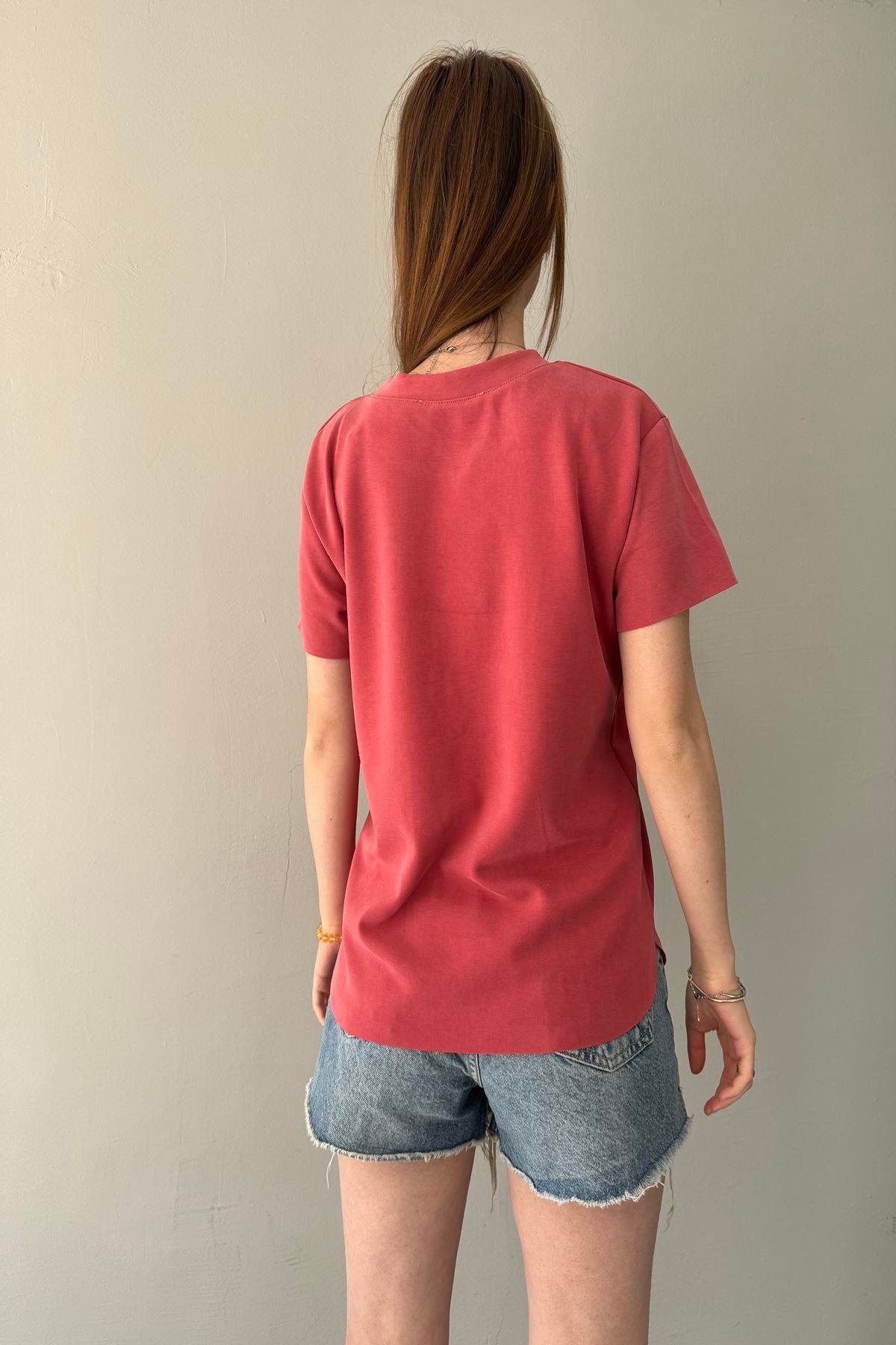 BİSİKLET YAKA MODAL TSHIRT
