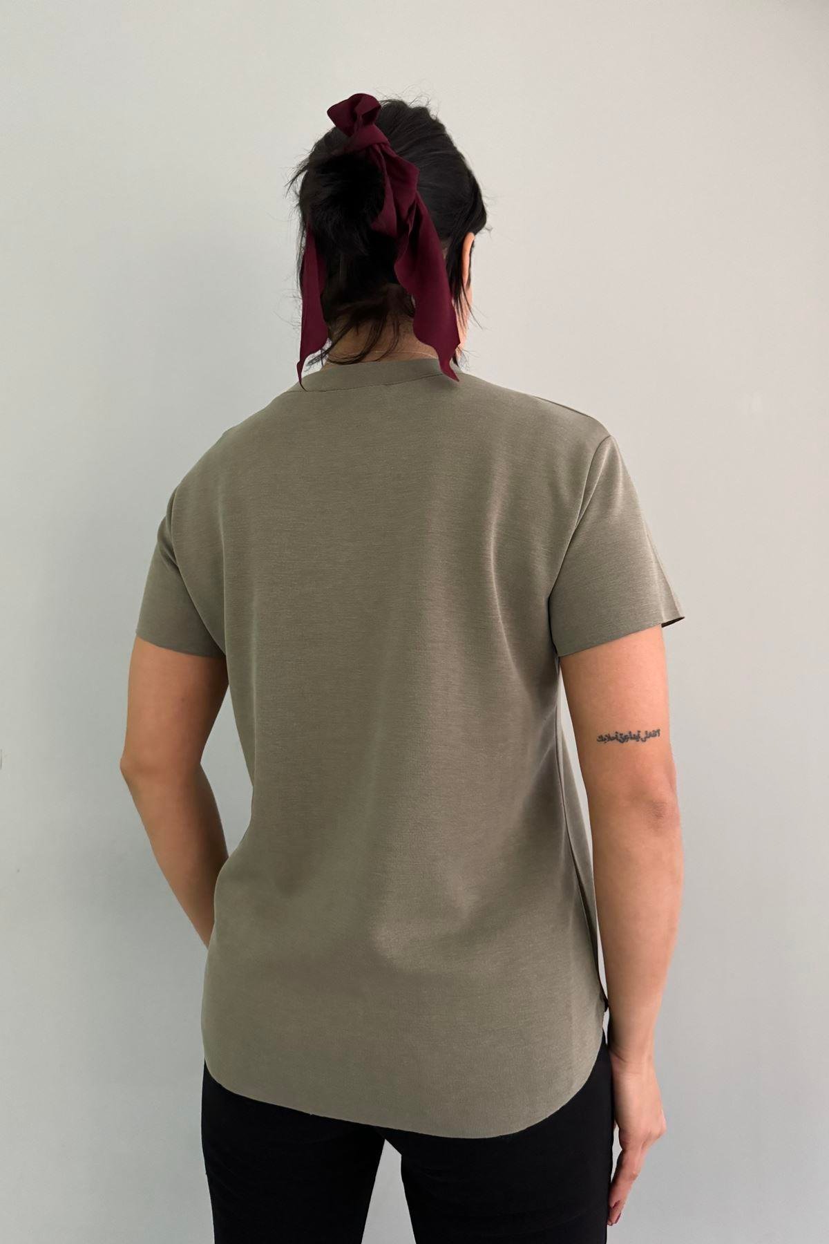 BİSİKLET YAKA MODAL TSHIRT