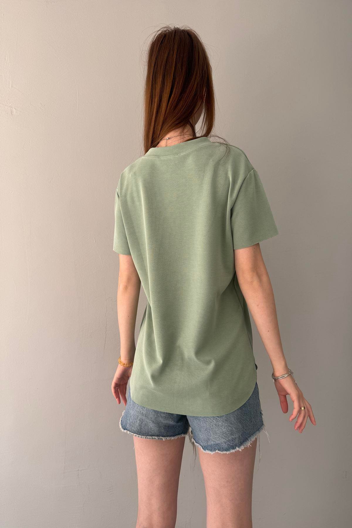 BİSİKLET YAKA MODAL TSHIRT