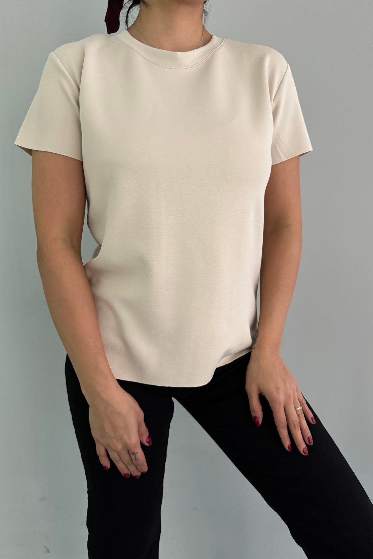 BİSİKLET YAKA MODAL TSHIRT