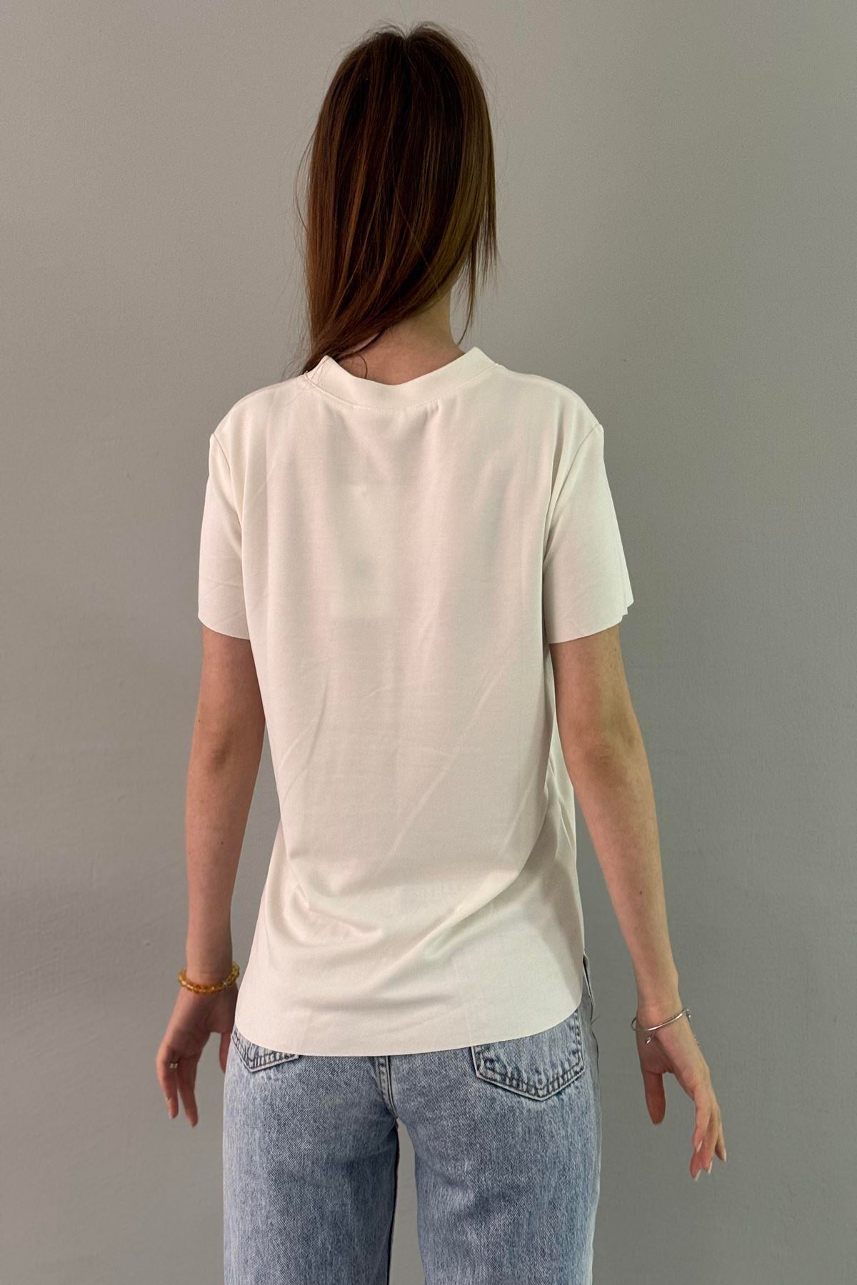 BİSİKLET YAKA MODAL TSHIRT