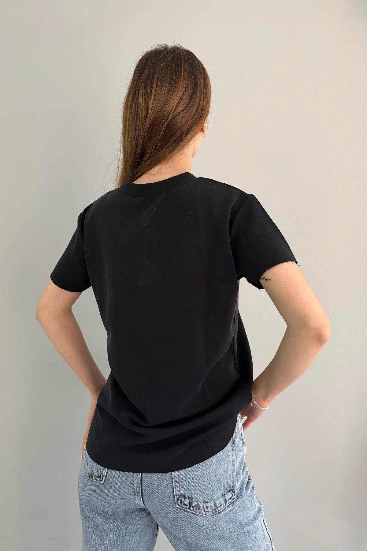 BİSİKLET YAKA MODAL TSHIRT