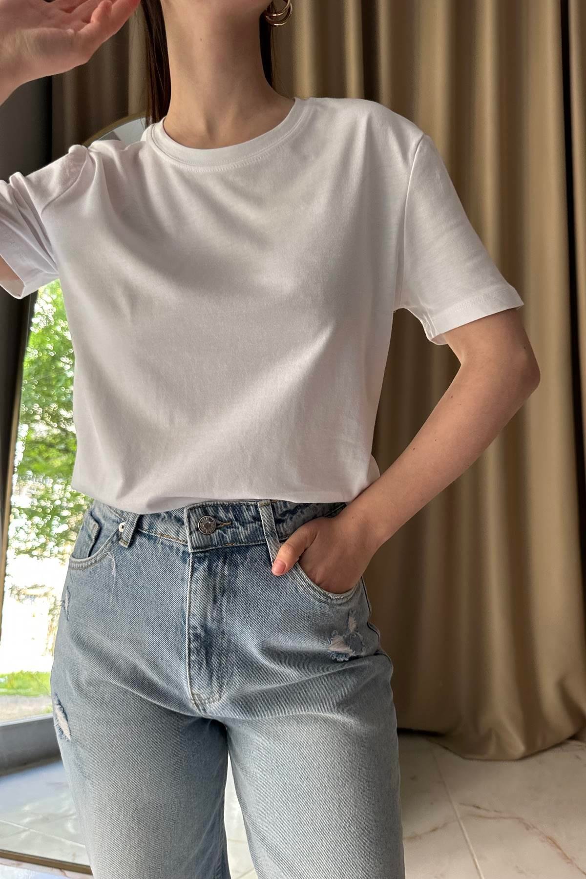 BİSİKLET YAKA TSHIRT