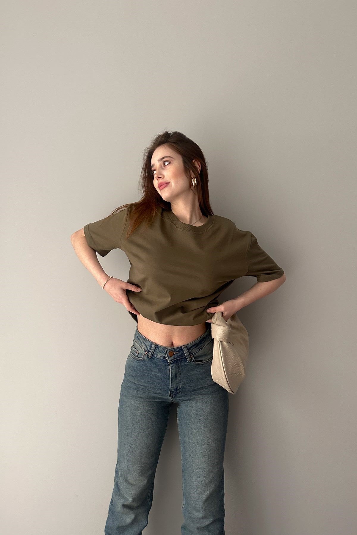 BİSİKLET YAKA TSHIRT