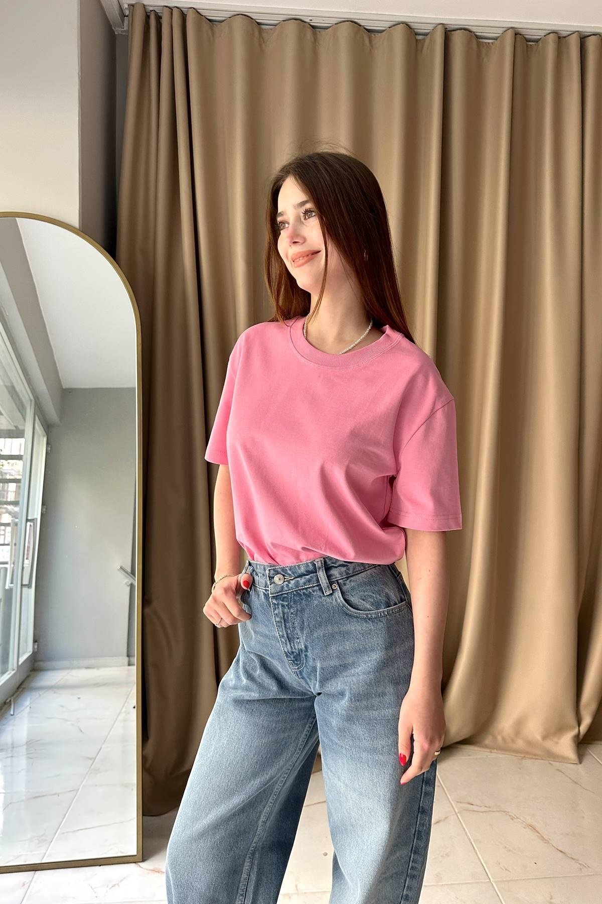 BİSİKLET YAKA TSHIRT