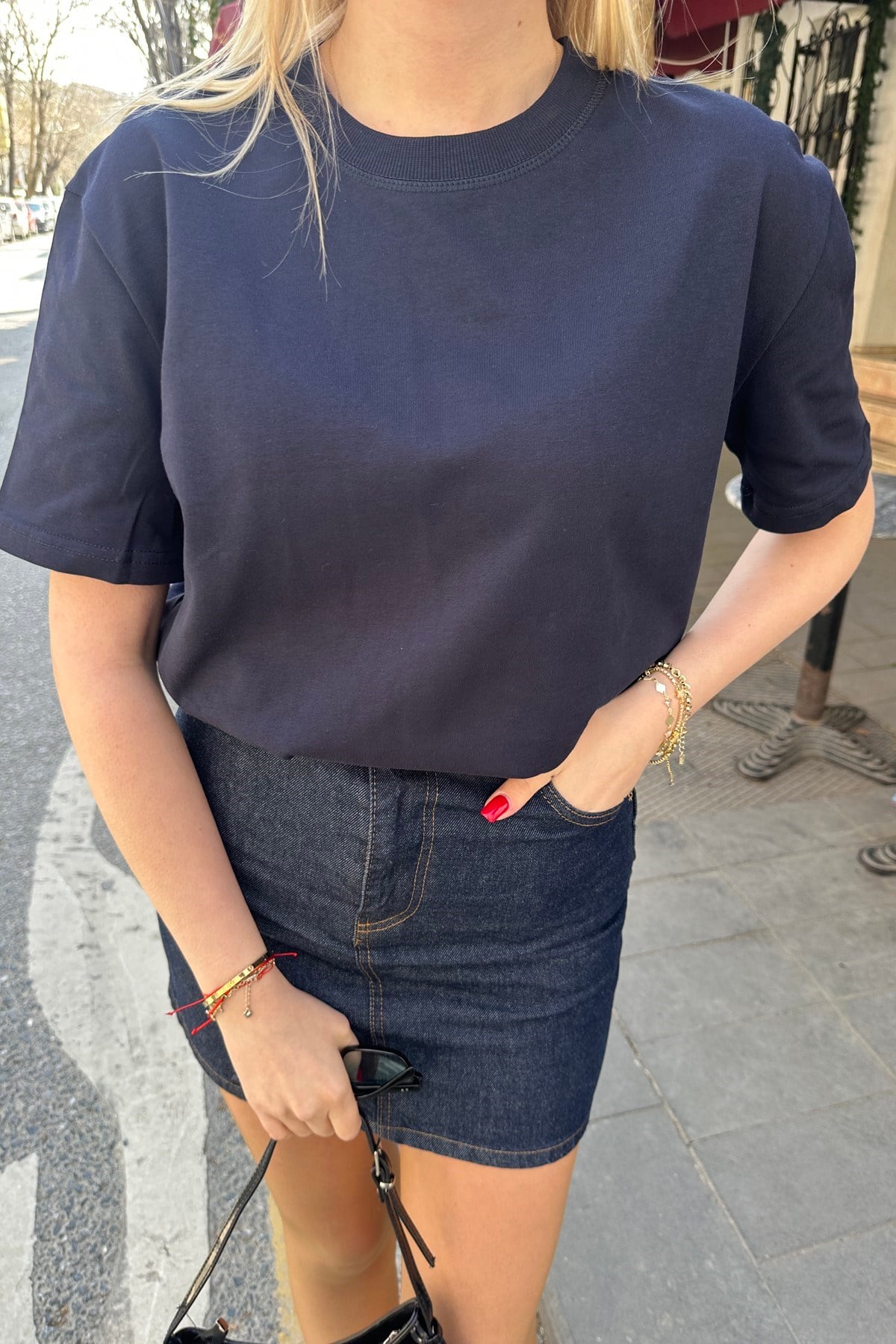 BİSİKLET YAKA TSHIRT