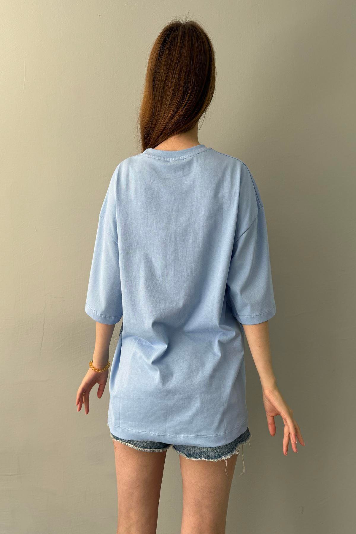 BİSİKLET YAKA TSHIRT