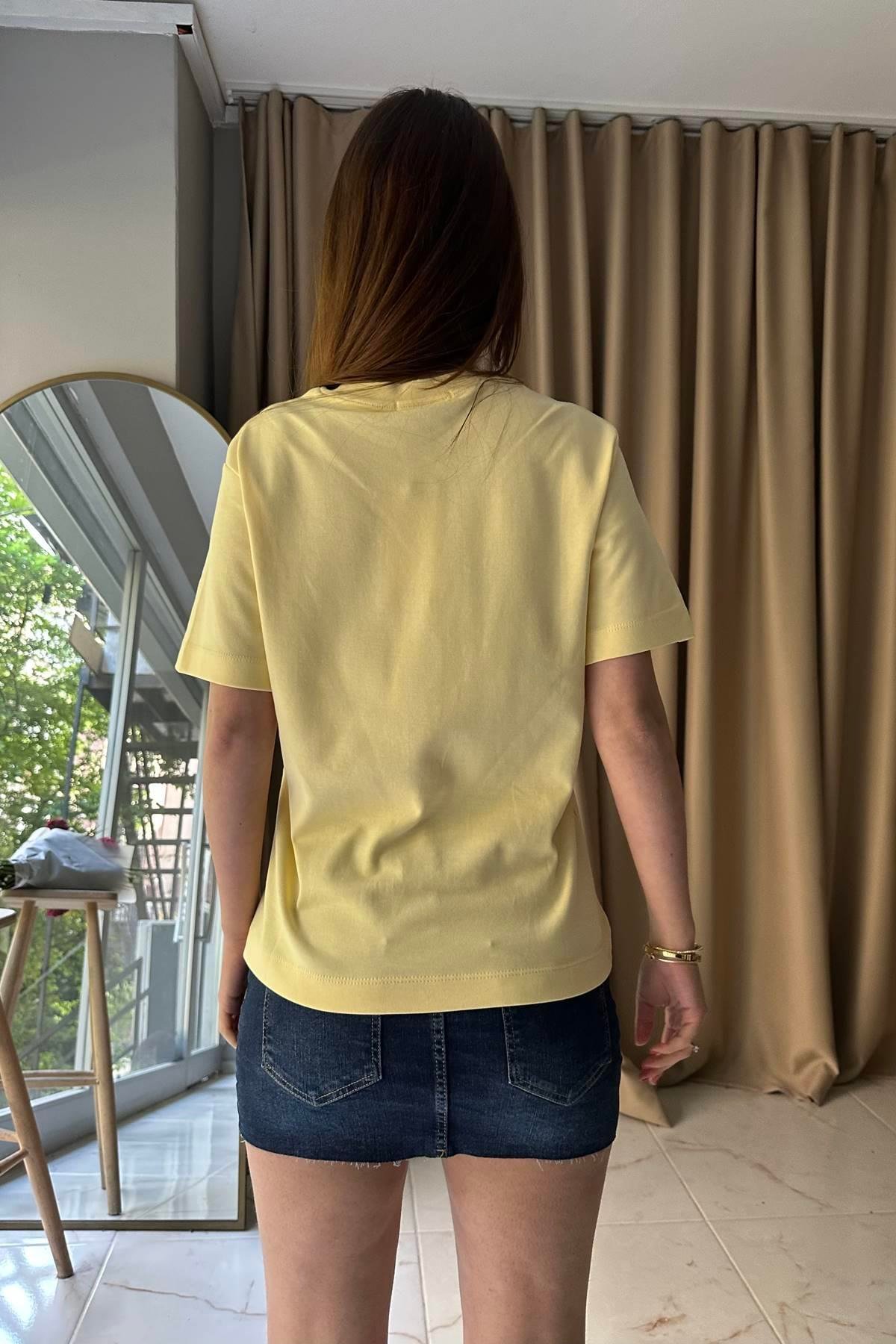 BİSİKLET YAKA TSHIRT