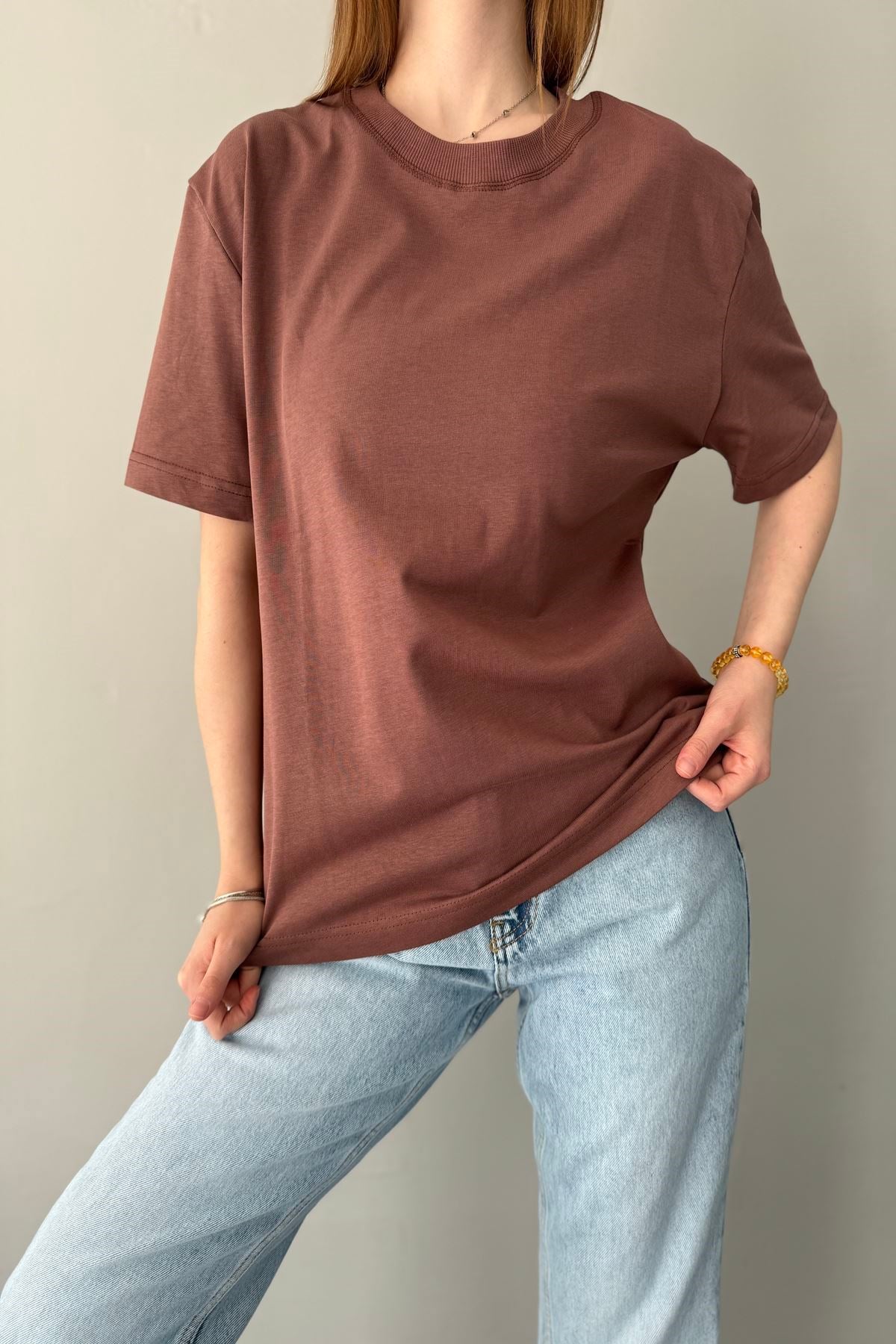 BİSİKLET YAKA TSHIRT