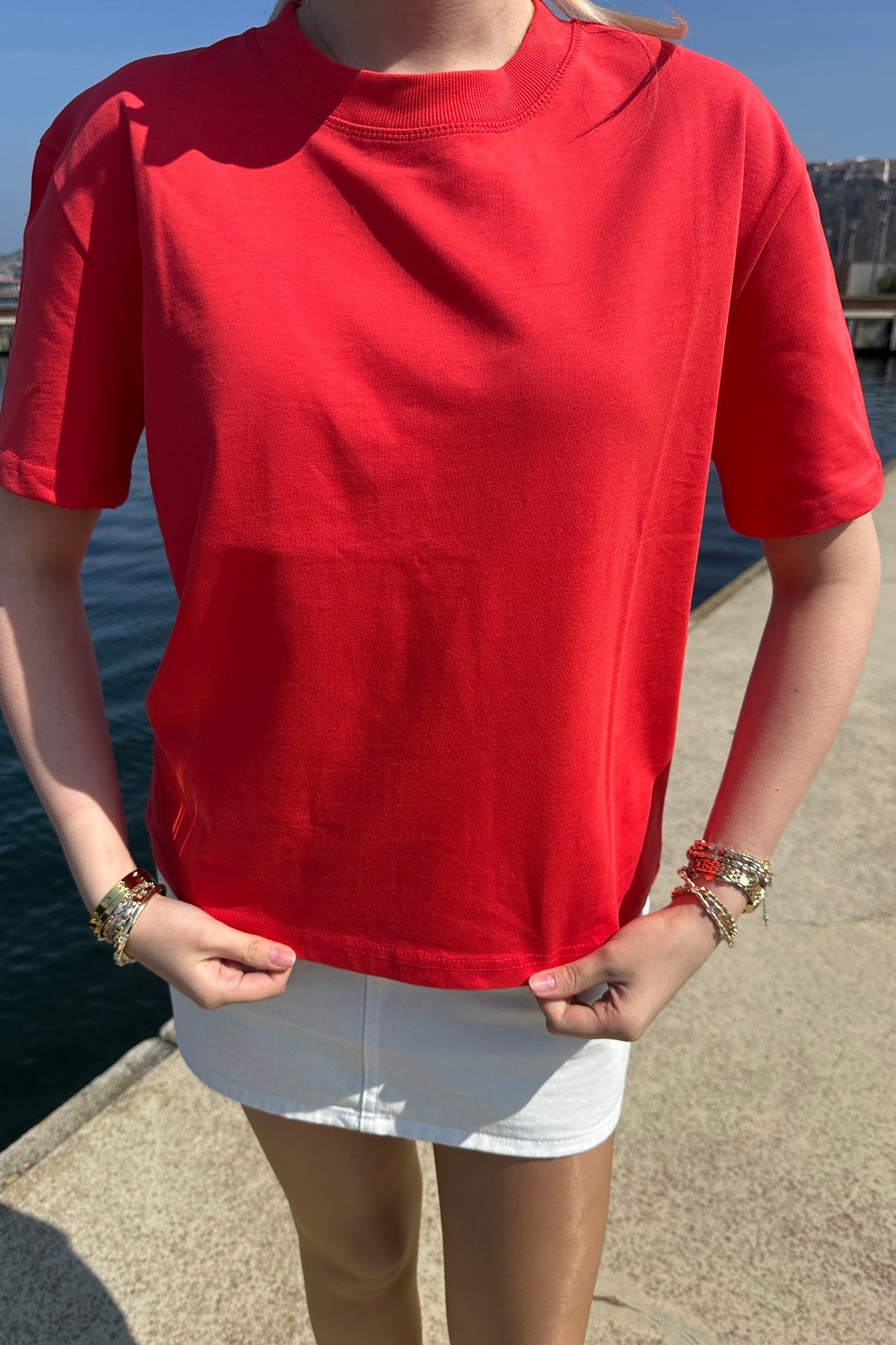 BİSİKLET YAKA TSHIRT