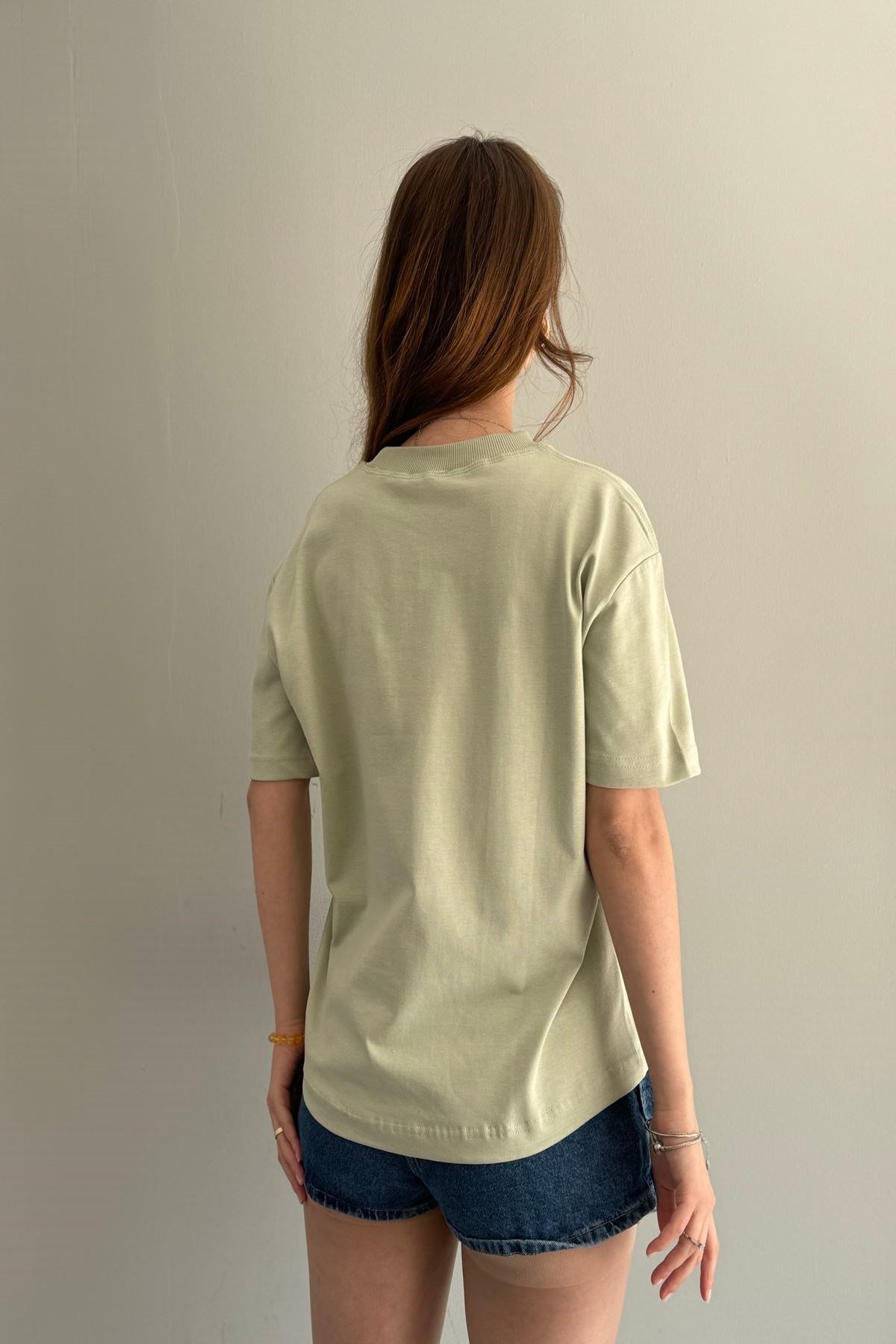 BİSİKLET YAKA TSHIRT