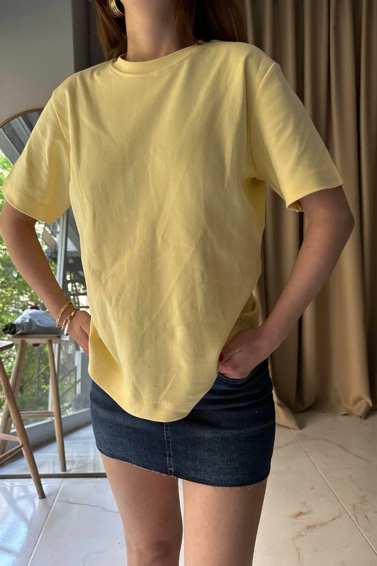 BİSİKLET YAKA TSHIRT