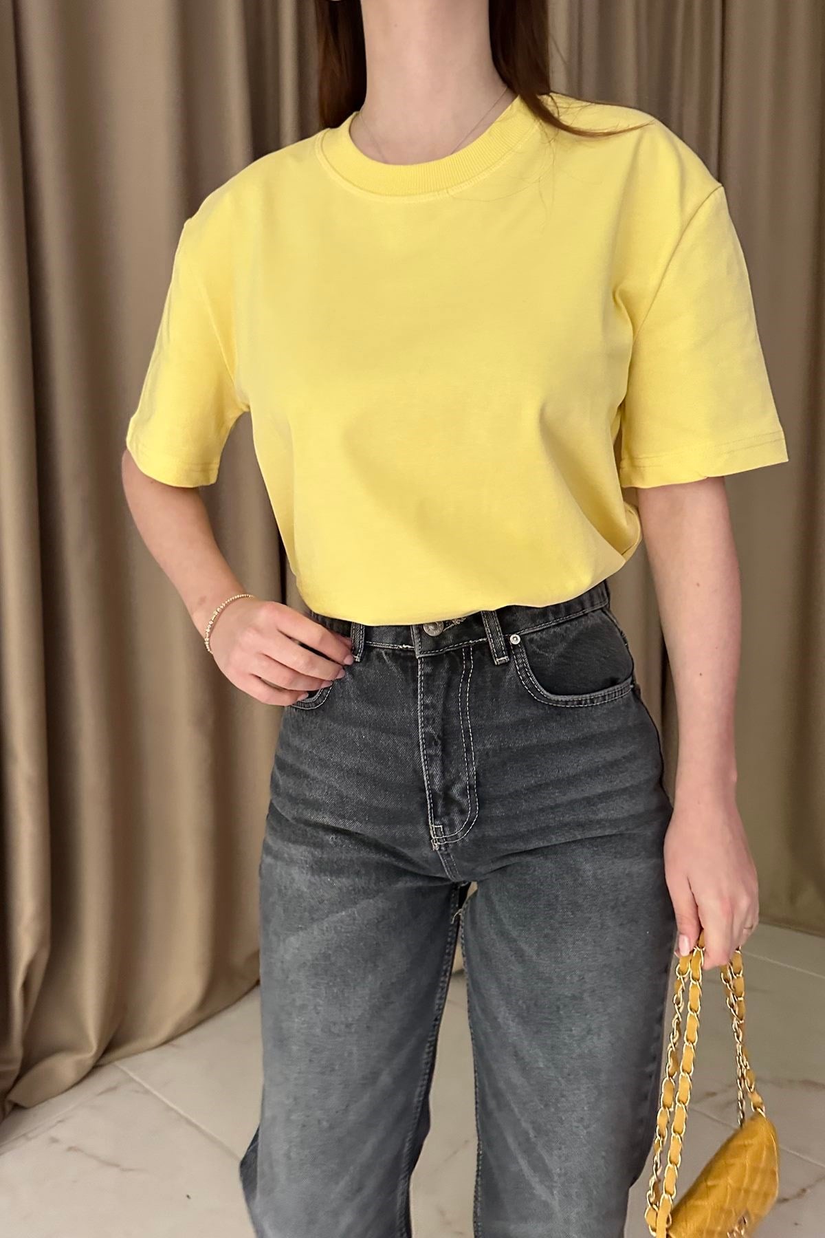 BİSİKLET YAKA TSHIRT