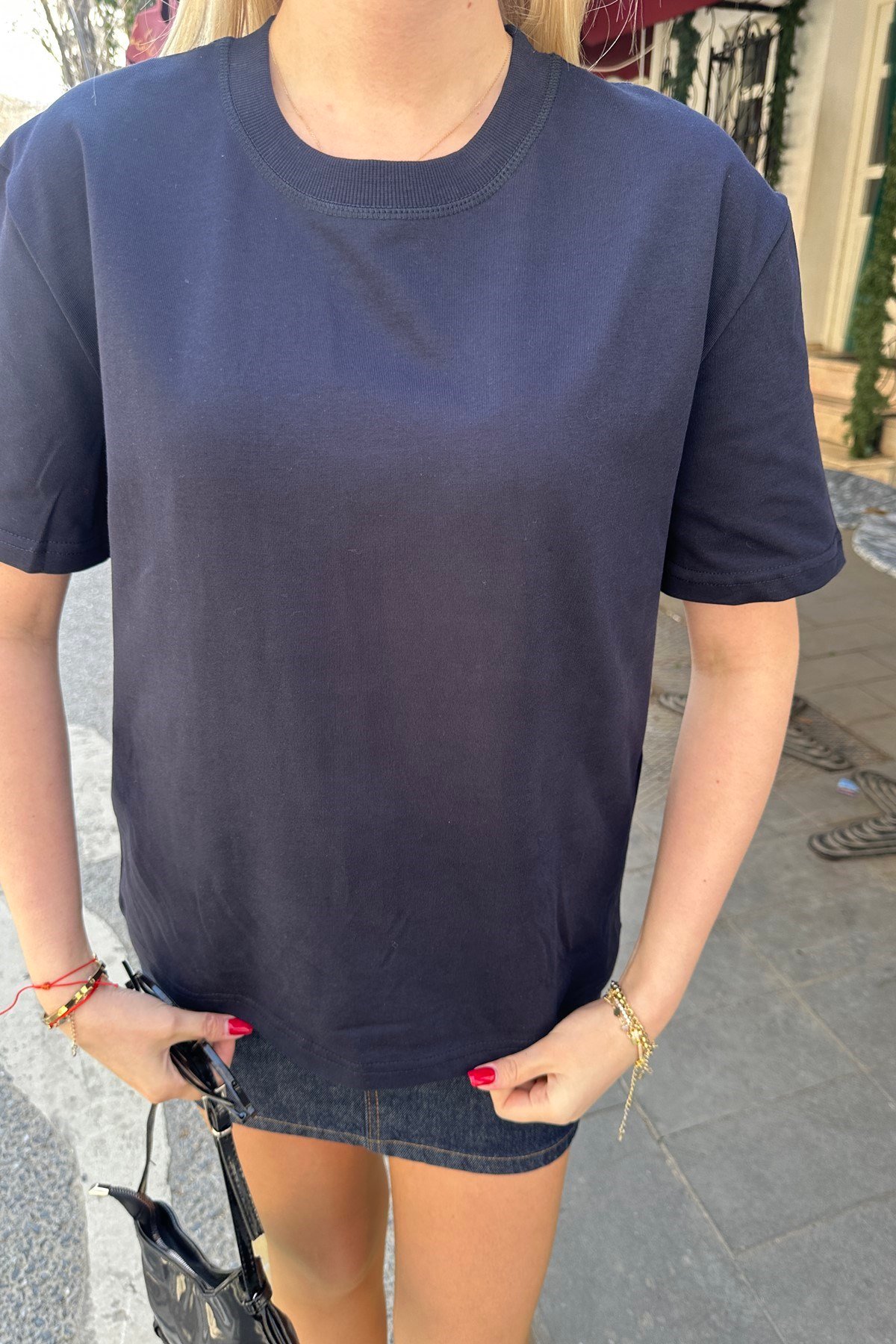 BİSİKLET YAKA TSHIRT