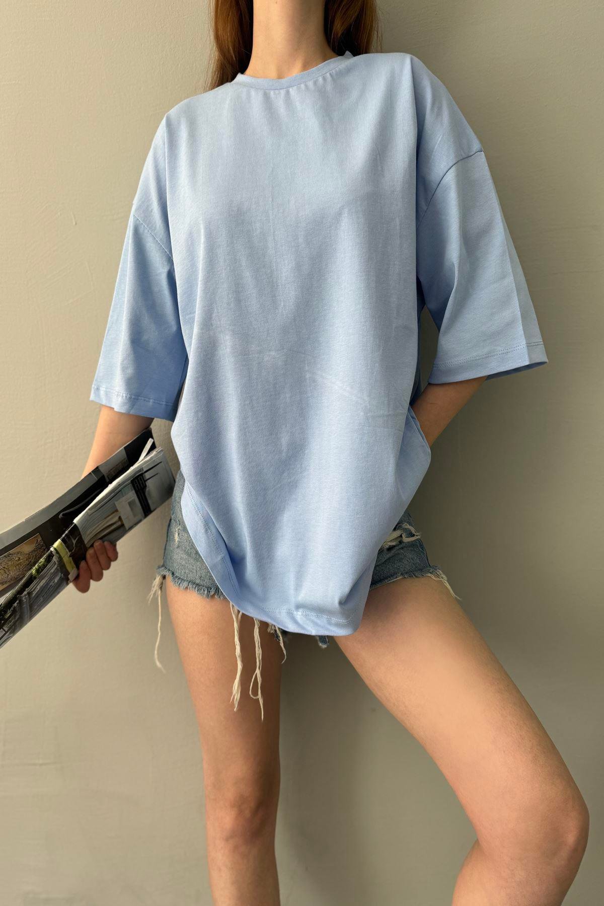 BİSİKLET YAKA TSHIRT