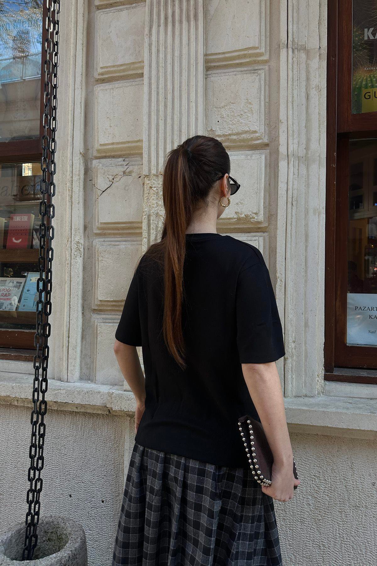 BİSİKLET YAKA TSHIRT
