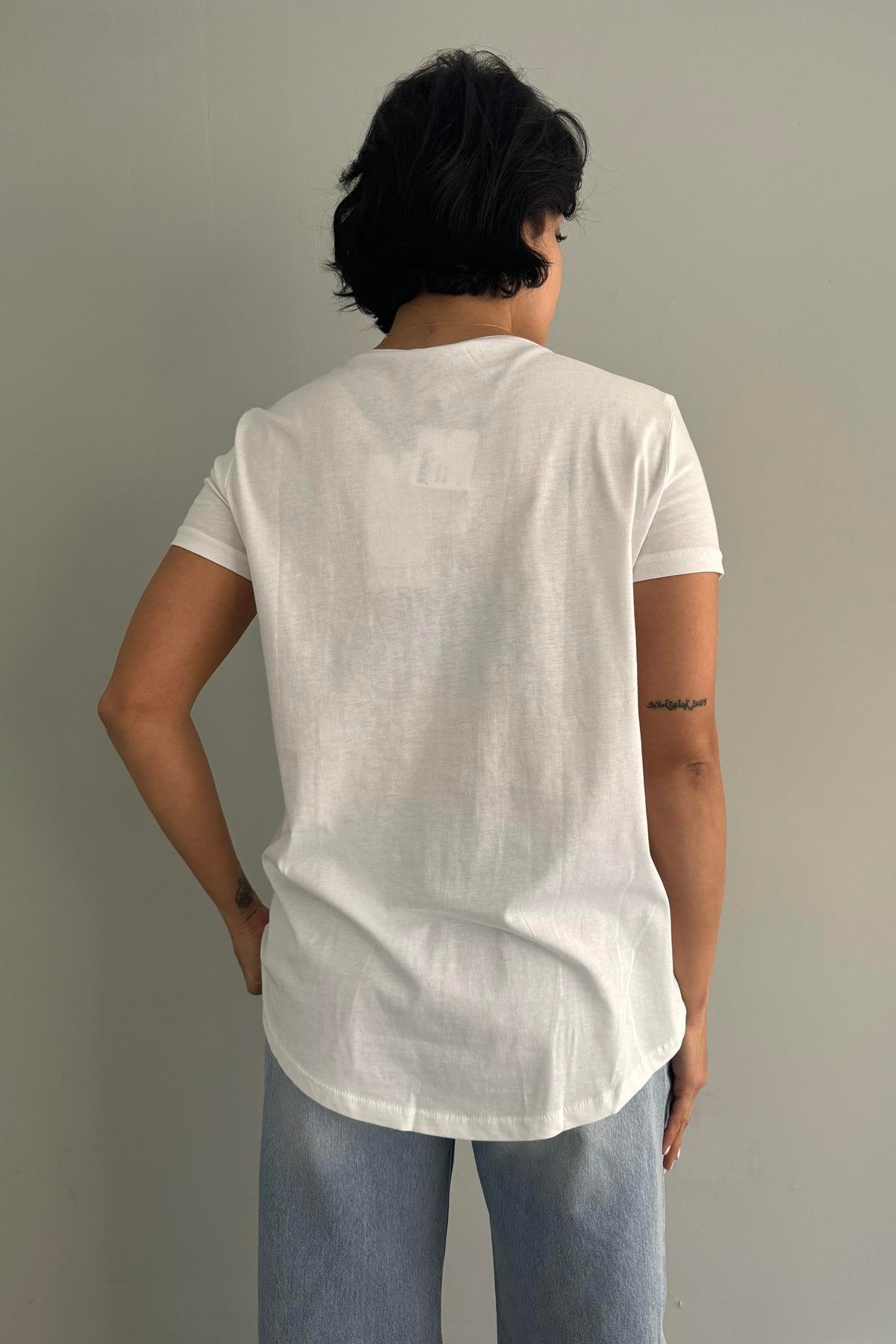 BISIKLET YAKA TSHIRT