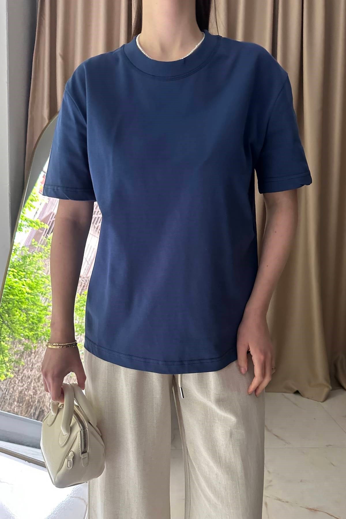 BİSİKLET YAKA TSHIRT