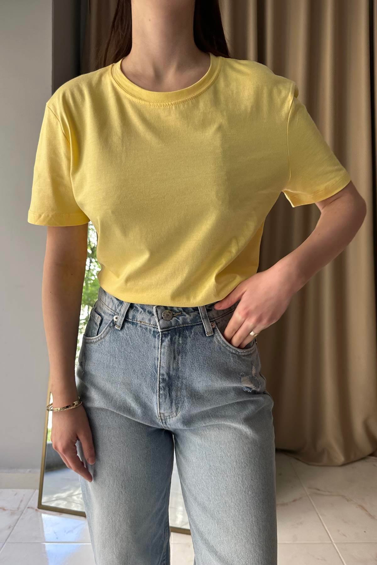 BİSİKLET YAKA TSHIRT