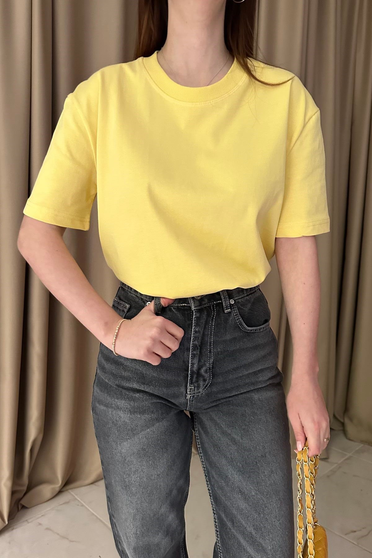 BİSİKLET YAKA TSHIRT