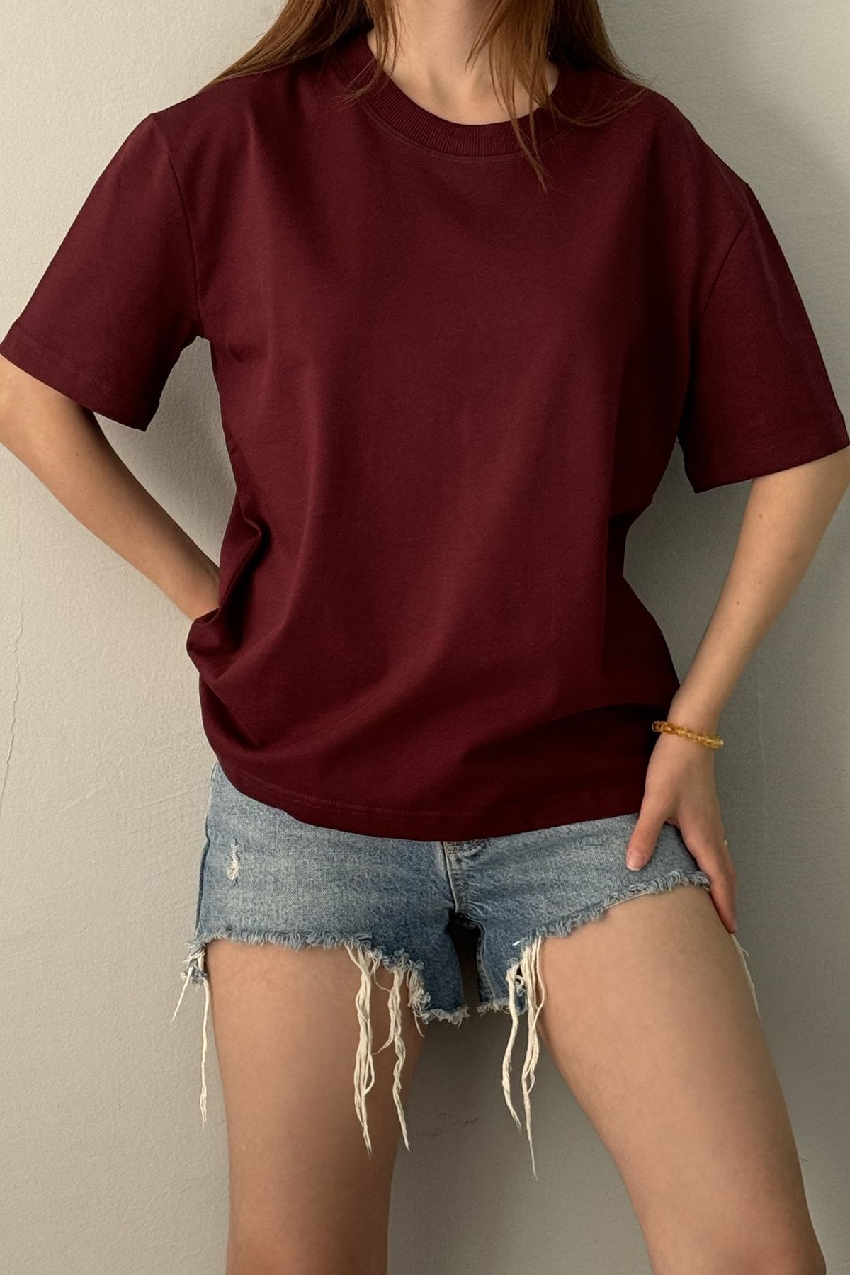 BİSİKLET YAKA TSHIRT