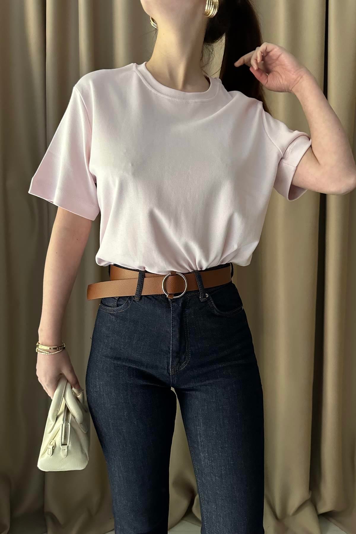 BİSİKLET YAKA TSHIRT